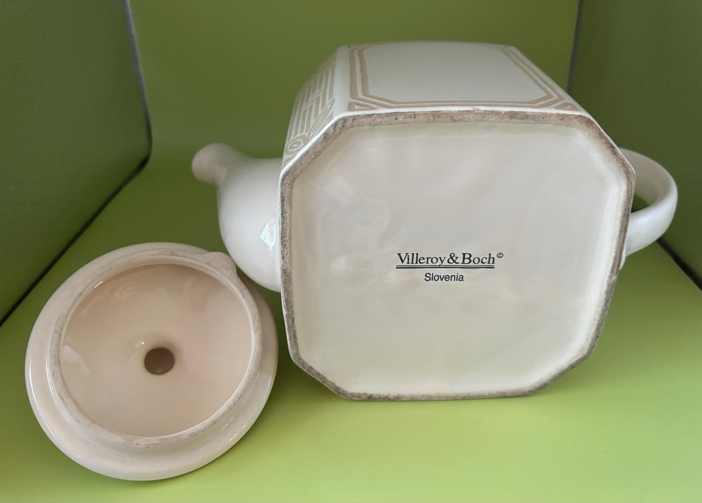 Vintage Villeroy & Boch Fine China Tea Pot with Lid Lover Antiques and Vintage