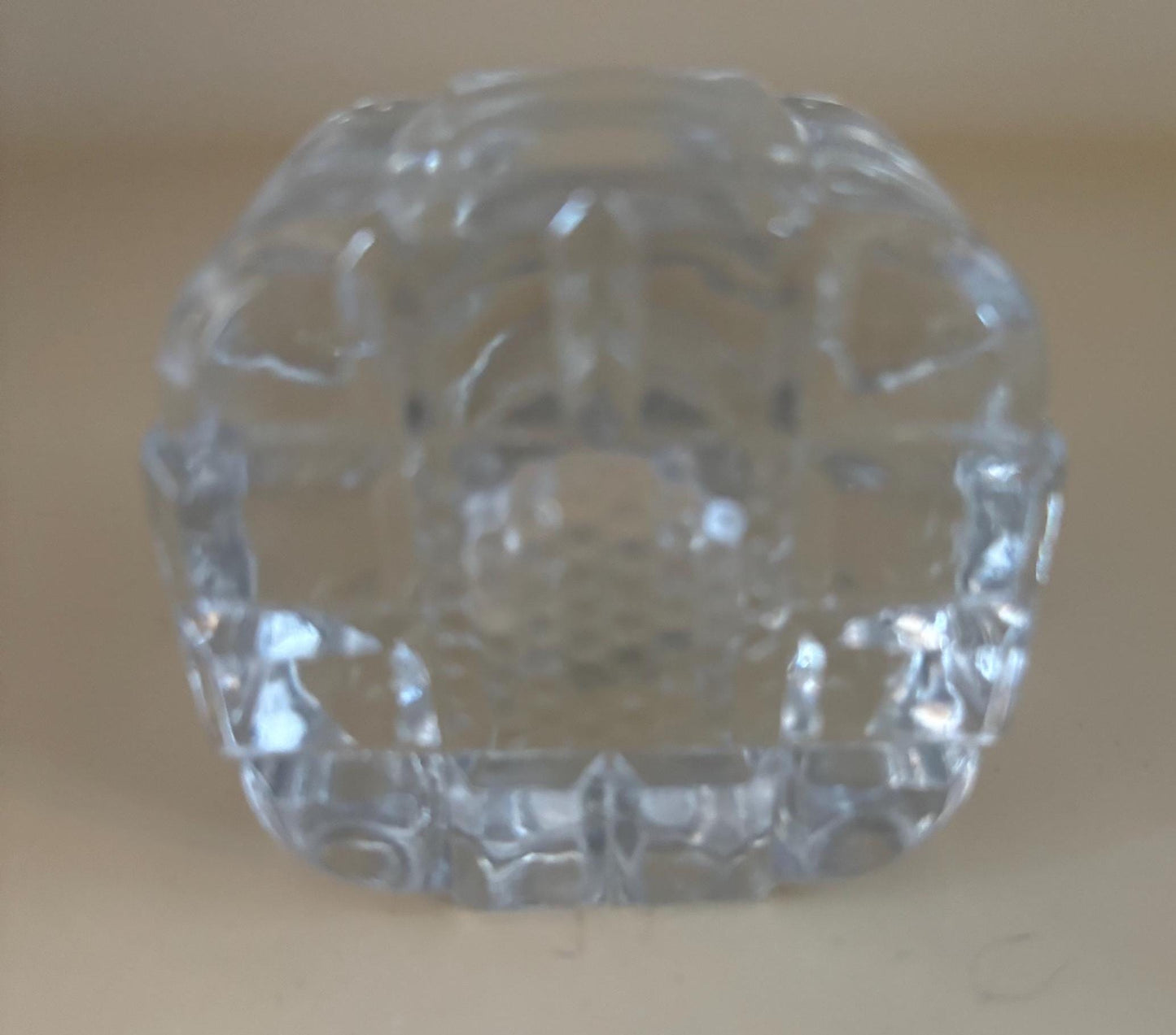 Antique Glass Ink Well Inkwell Glass Art Vanity Jar Dish Container Lover Antiques and Vintage