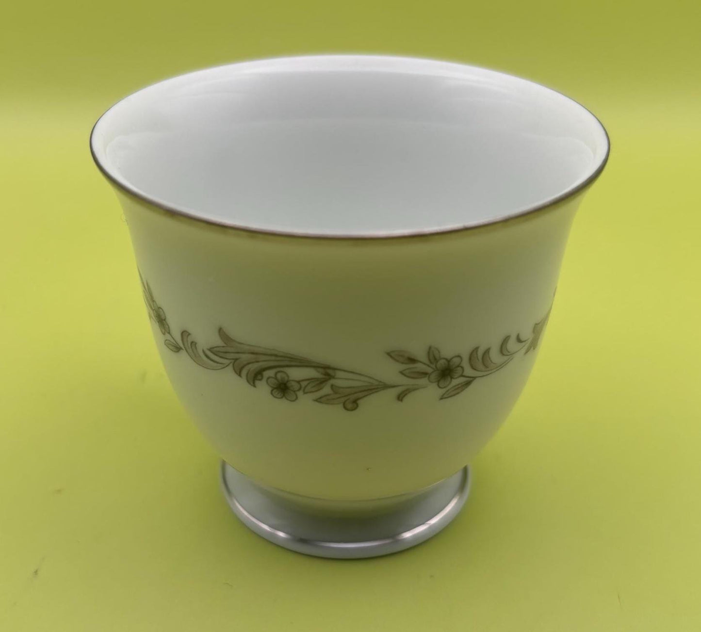Vintage Noritake Gray & White Tea Cup and Saucer Set Made in Japan Lover Antiques and Vintage