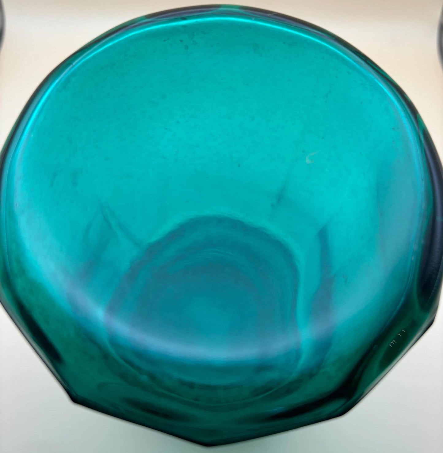 Antique Emerald Green Ideal Ball Glass Jar with Lid Container with Top Lover Antiques and Vintage
