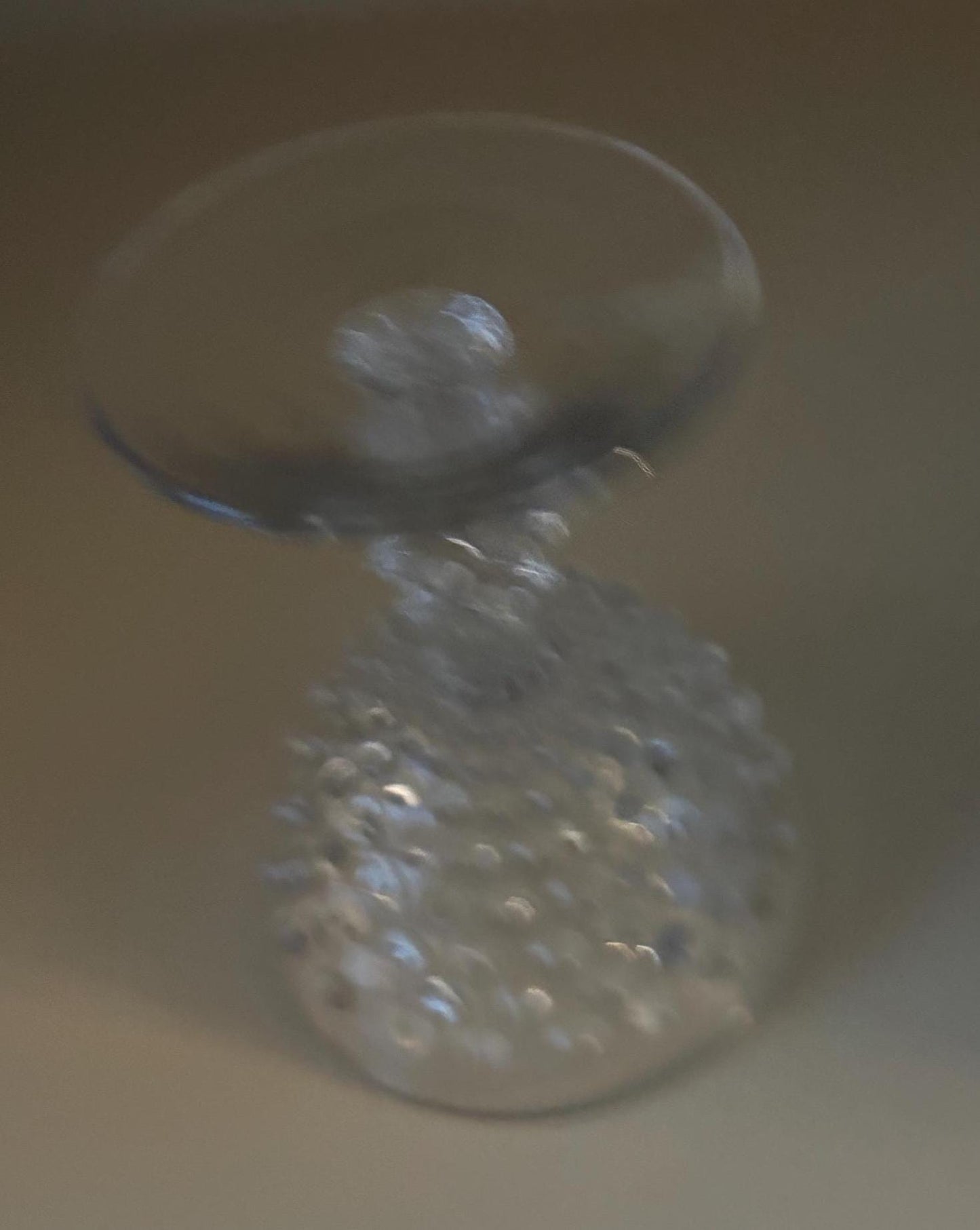 Vintage Duncan & Miller Hobnail Champagne Glass with Pedestal Lover Antiques and Vintage