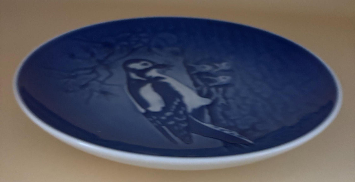 Vintage Owl Porcelain Plate by Bing & Grondahl Copenhagen Lover Antiques and Vintage