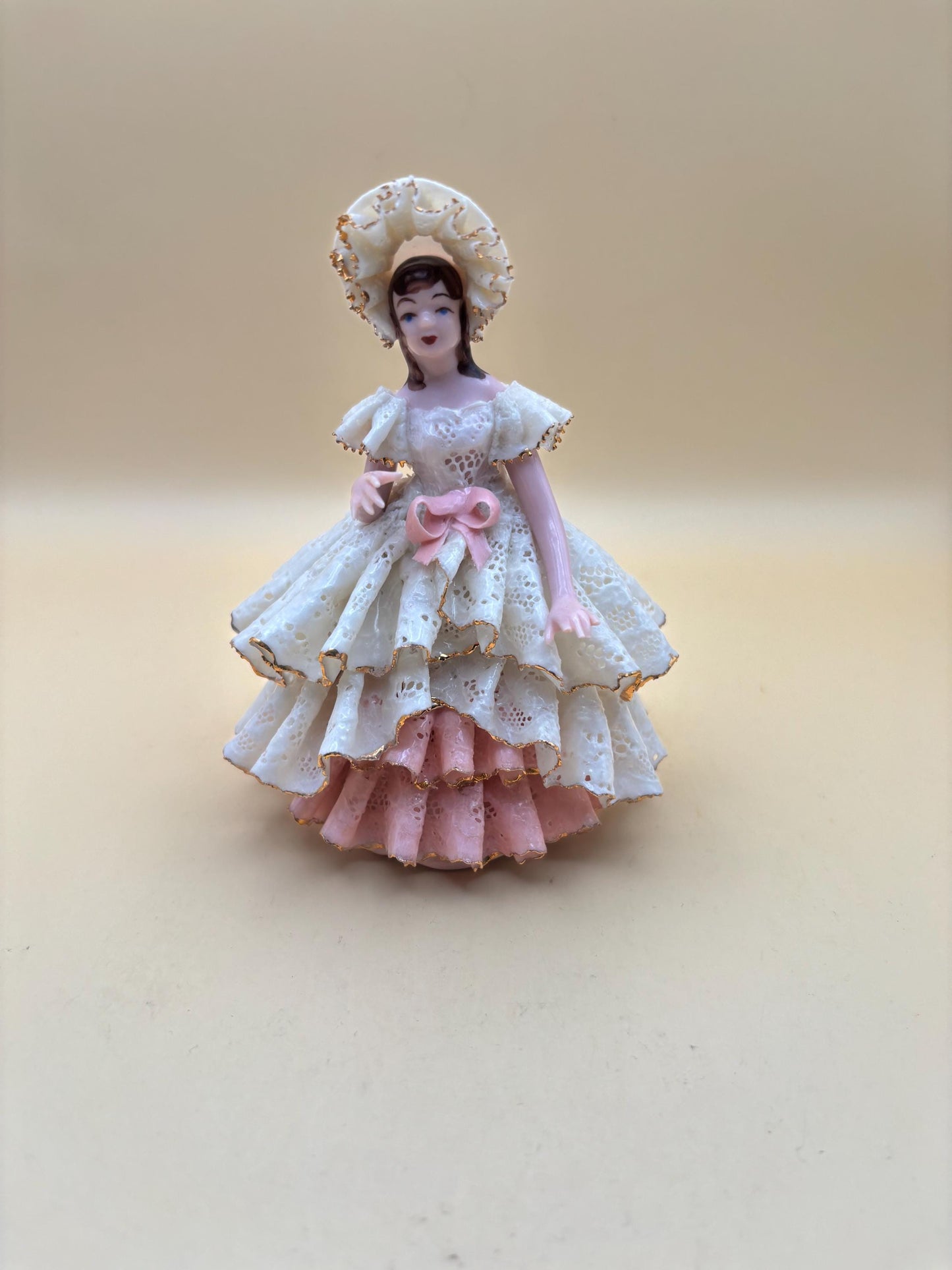 Vintage Original Heirlooms Arlene Signed Number 31 Fine China Girl Figurine Lover Antiques and Vintage