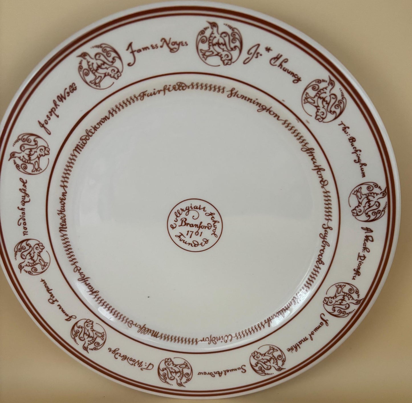 Vintage Bradford School Plate by Syracuse China Lover Antiques and Vintage
