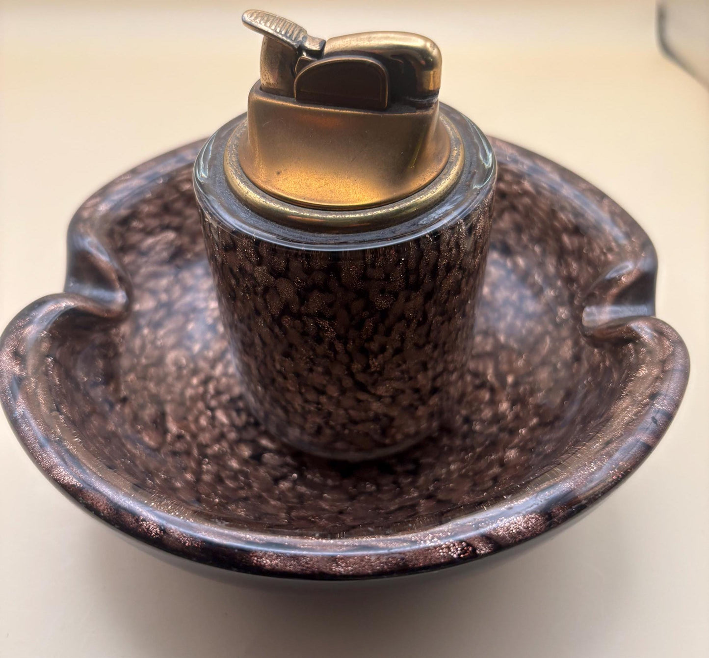 Vintage Italian Murano Lighter From Italy Lover Antiques and Vintage