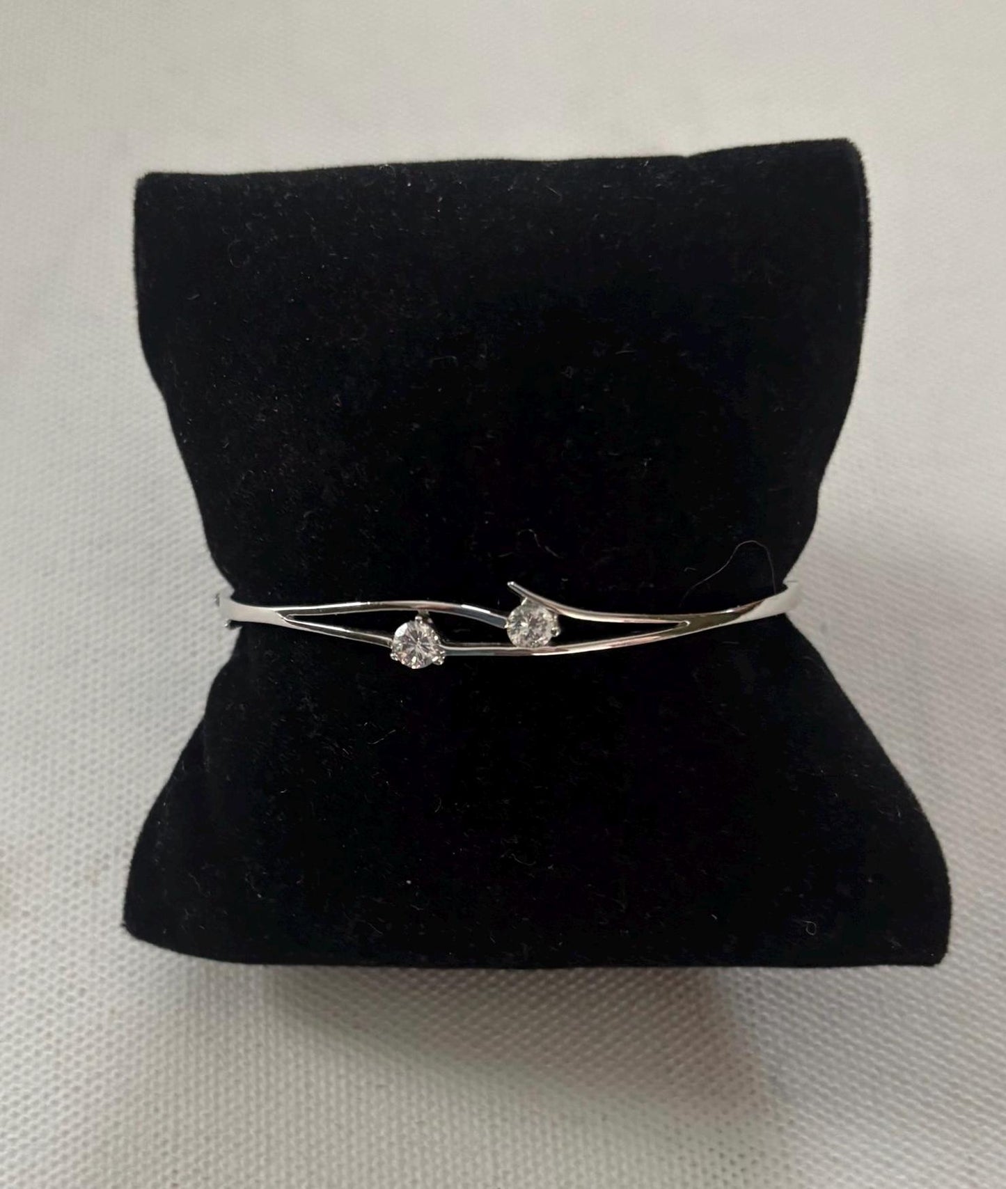 Vintage Sterling Silver Bracelet Cuff Clasp Jewelry Gift Mother’s Day