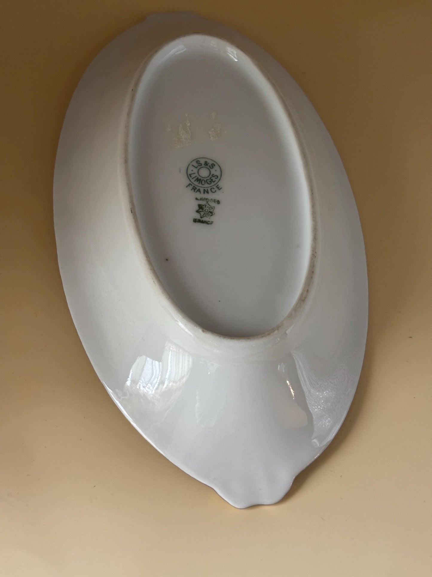 Antique Limoges Halle Berry Christmas Serving Dish Lover Antiques and Vintage