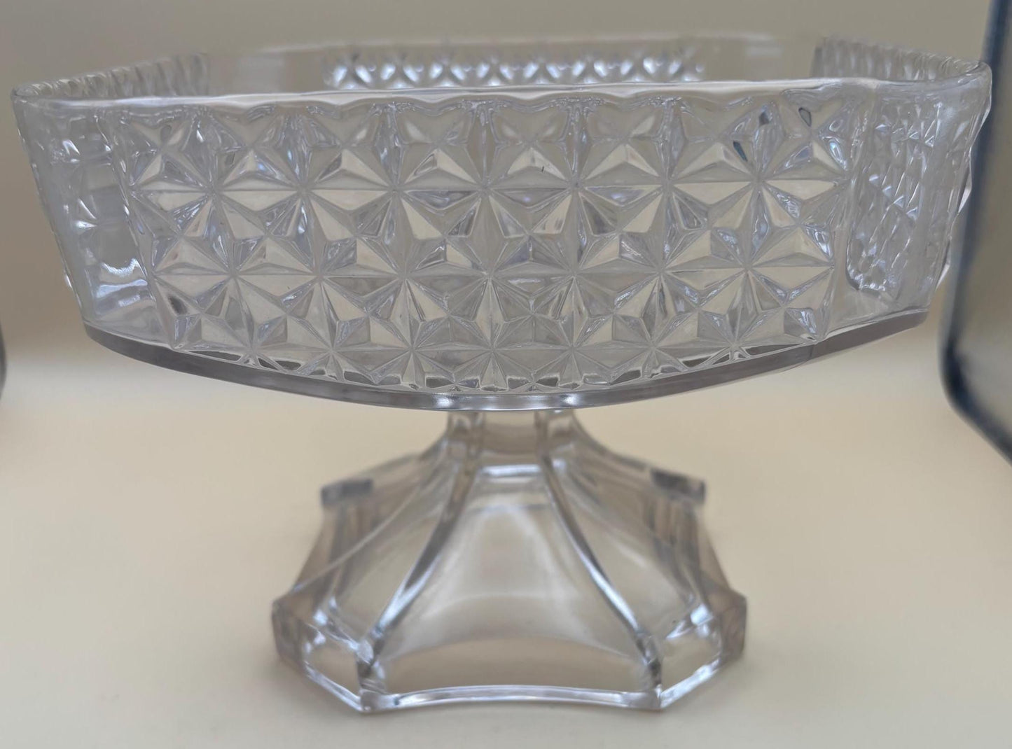 Antique George Duncan and Sons Berry Pedestal Bowl Lover Antiques and Vintage
