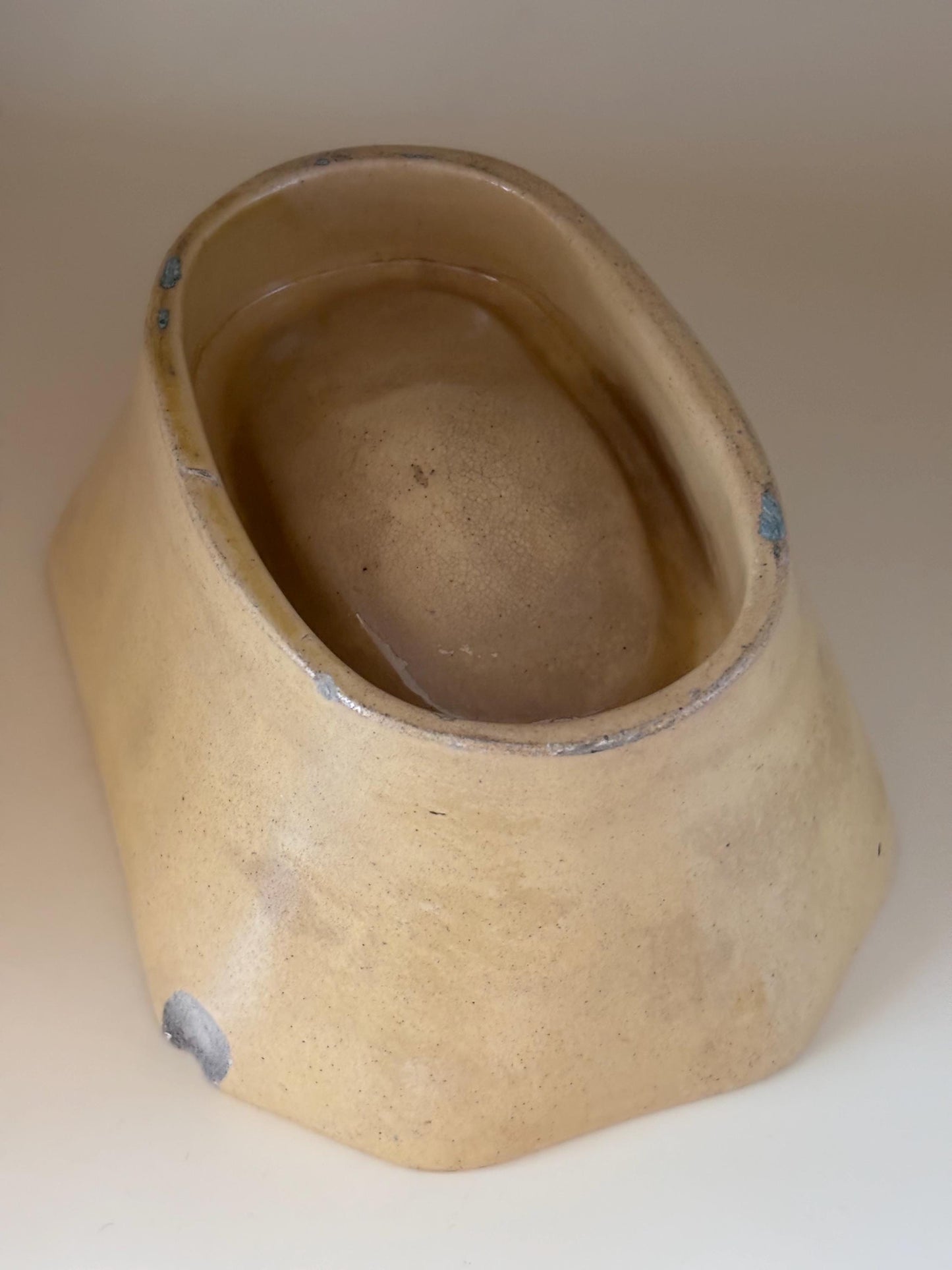Antique Yellow Ware Food Mold 1800s Lover Antiques and Vintage