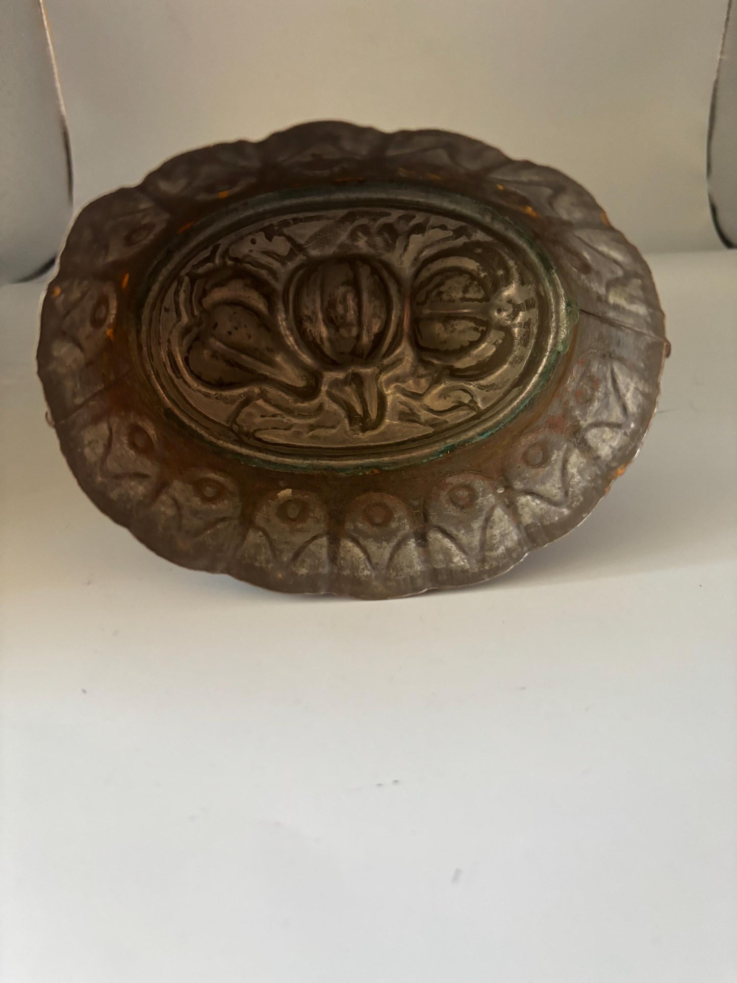 Antique Copper Food Mold #10 Lover Antiques and Vintage