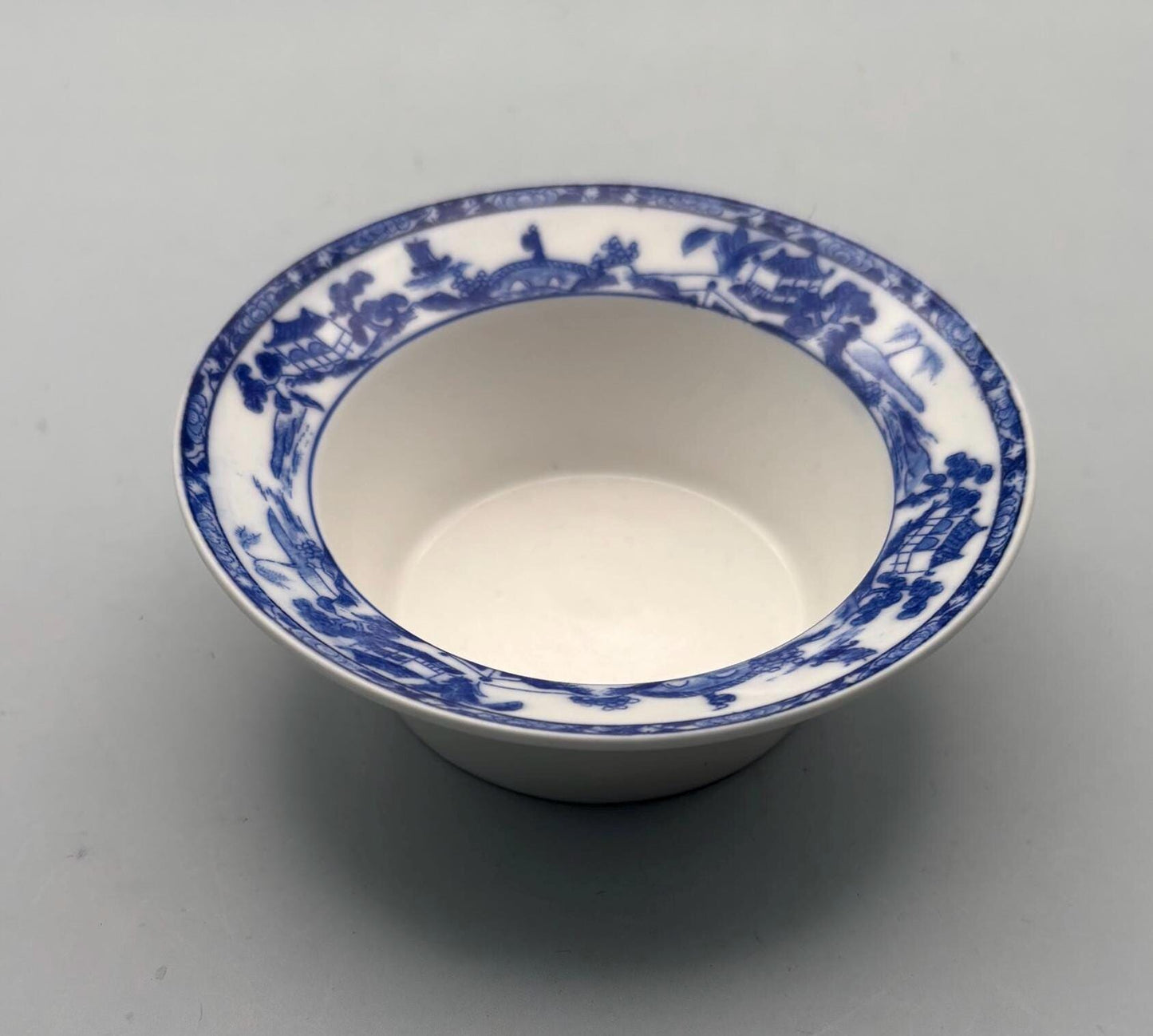 Antique Canton Cobalt Blue on Porcelain Bowl Lover Antiques and Vintage