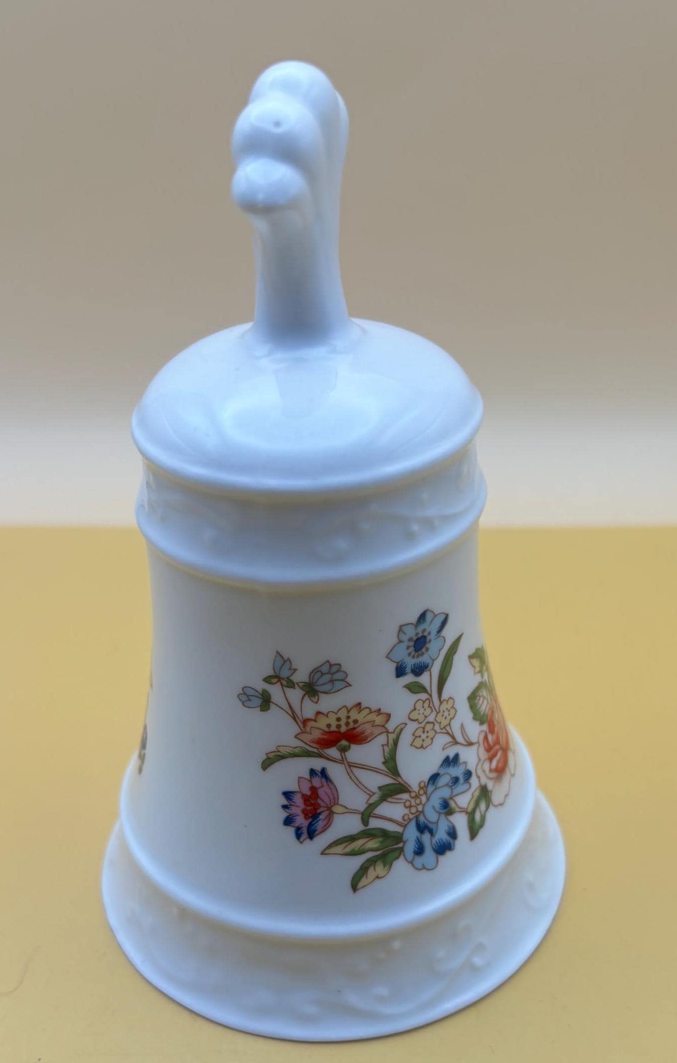 Vintage Royal Aynsley Porcelain Bell Danbury Mint Bell Gift Lover Antiques and Vintage