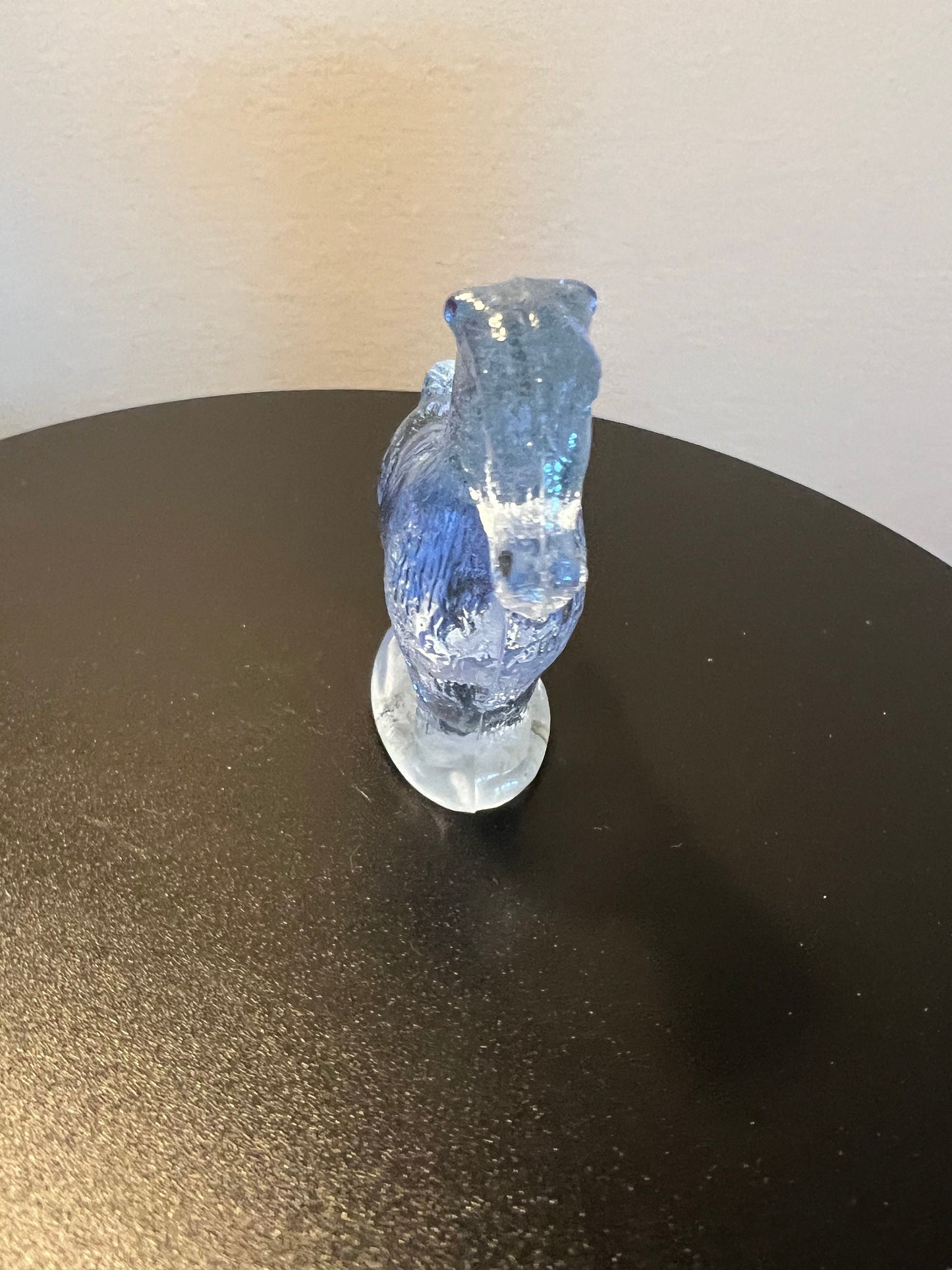 Vintage Summit Art Glass Horse: Amethyst Purple Figurine, USA Hand Pressed