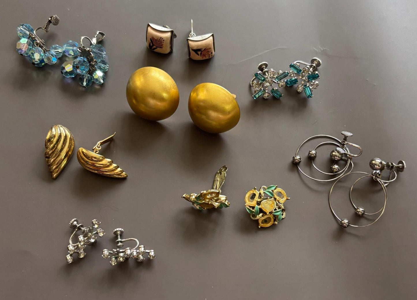 Vintage Earrings Collection Variety Jewelry Lot Lover Antiques and Vintage