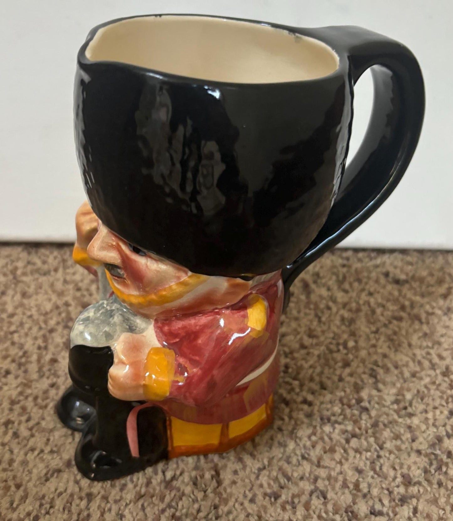Vintage Royal Doulton Toby Jug Crown Devon Guardsman Made in England United Kingdom Lover Antiques and Vintage
