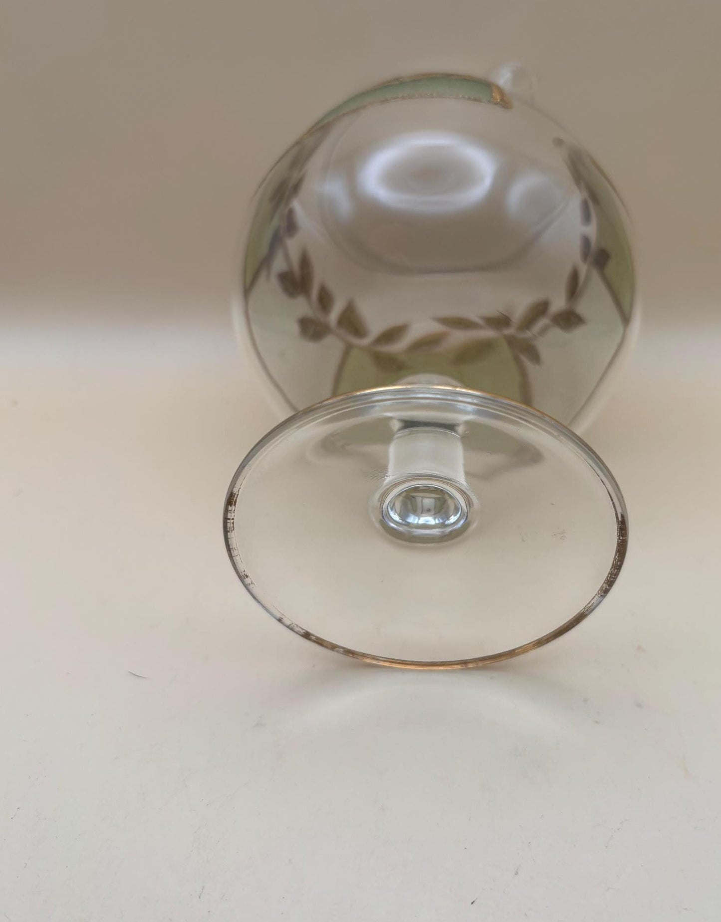Vintage Culver Glass Pitcher Cocktail Glass Lover Antiques and Vintage