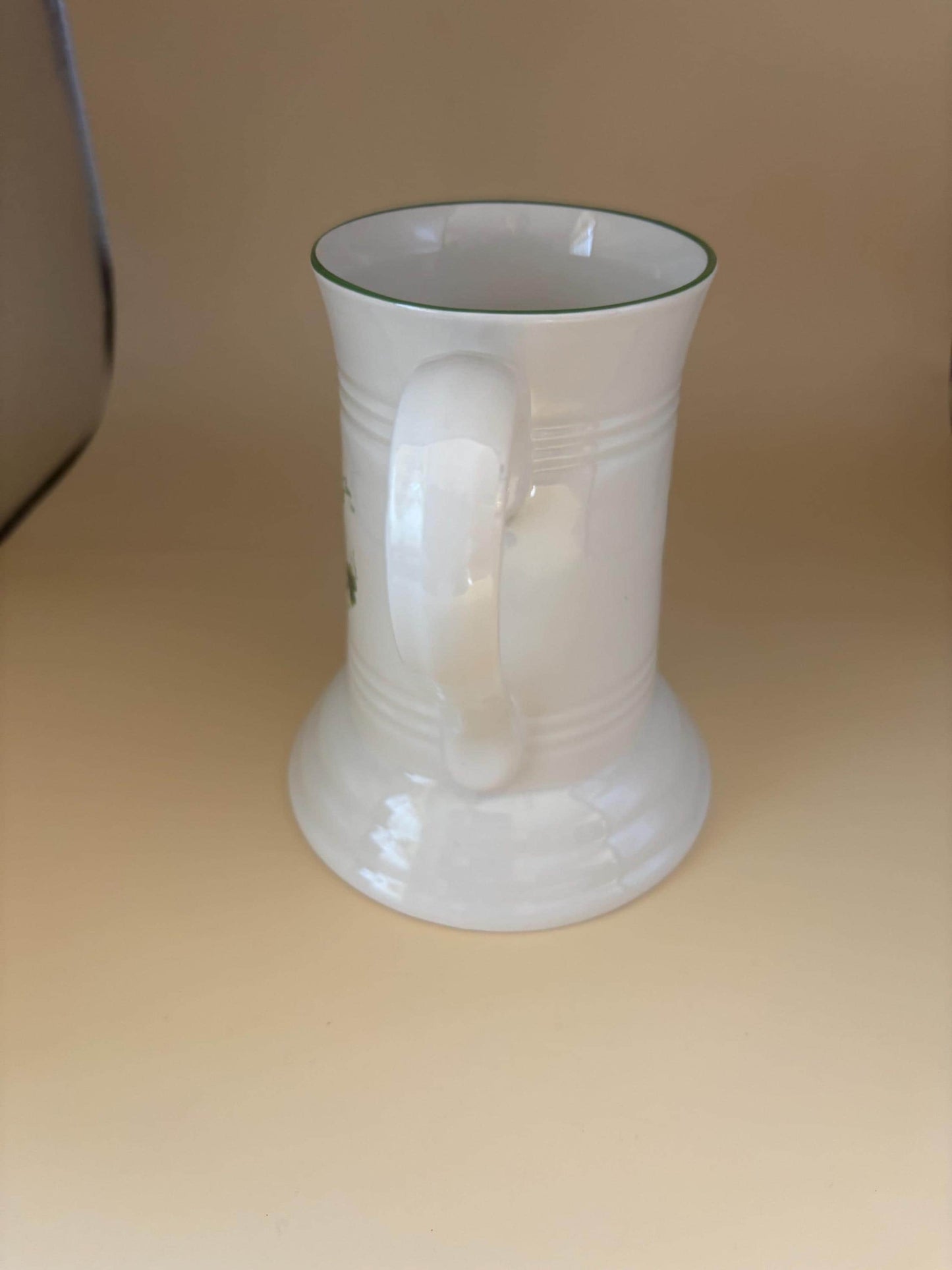 Vintage Cuthbertson Irish Mug: Ceramic Stein, Made in England