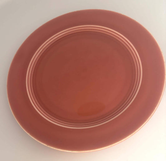 Homer Laughlin Harlequin Plate, Coral Dinner Plate or Salad Plates, Lover Antiques and Vintage