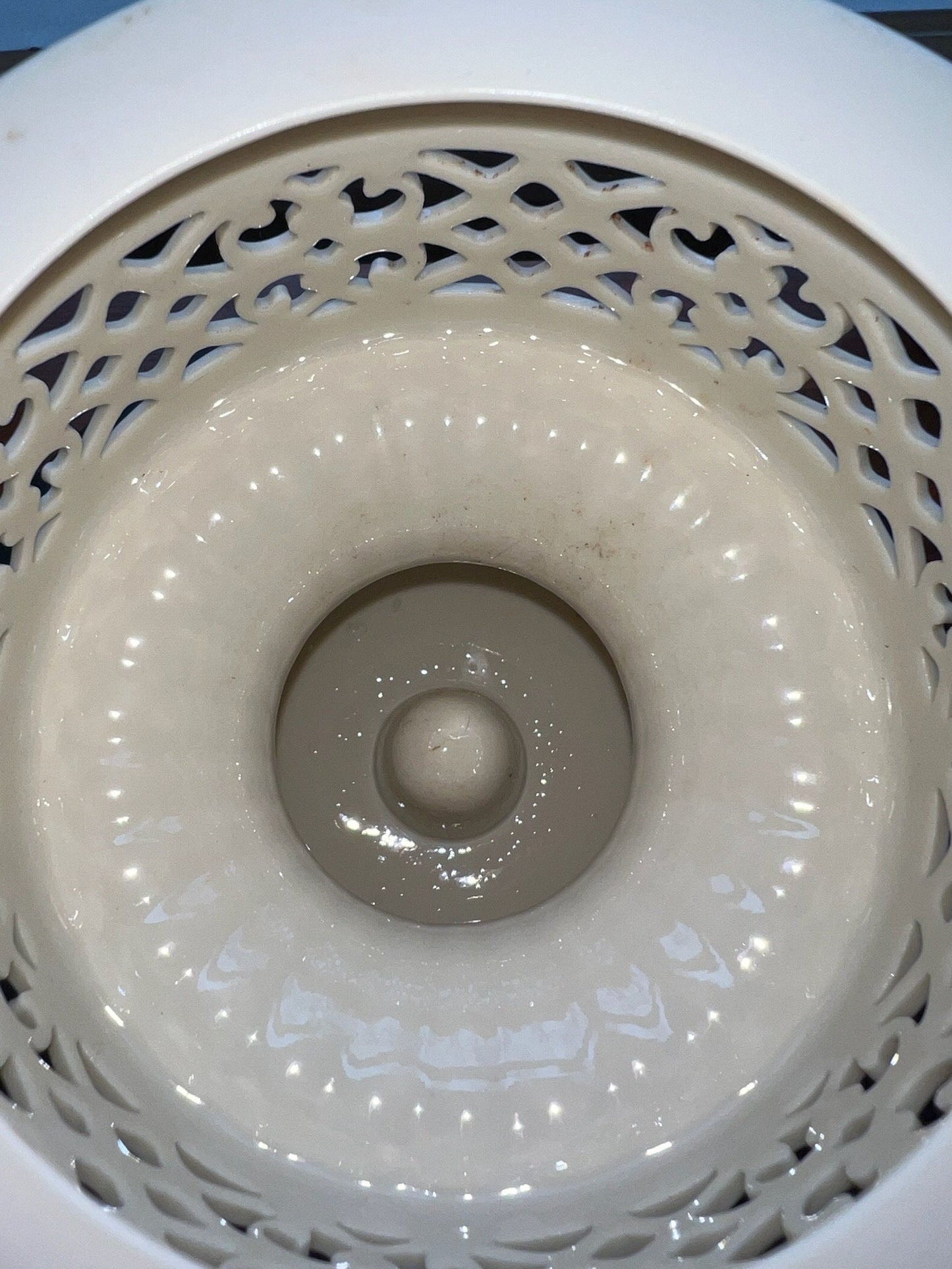 Vintage Lenox Illuminations Collection Pillar Ivory Candleholder Gold Gild Lover Antiques and Vintage