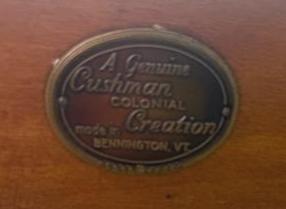 Cushman Colonial Creations Pivot Top Card Table No. 3-35 Game Table with Rotating Top Rustic Original Lover Antiques and Vintage