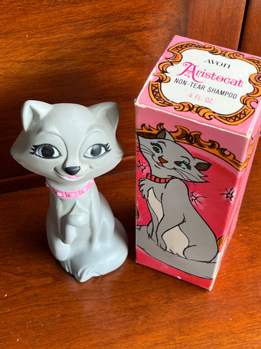 Vintage Avon Aristrocat Non-Tear Shampoo 4 Ounces Full Bottle Perfume Lover Antiques and Vintage