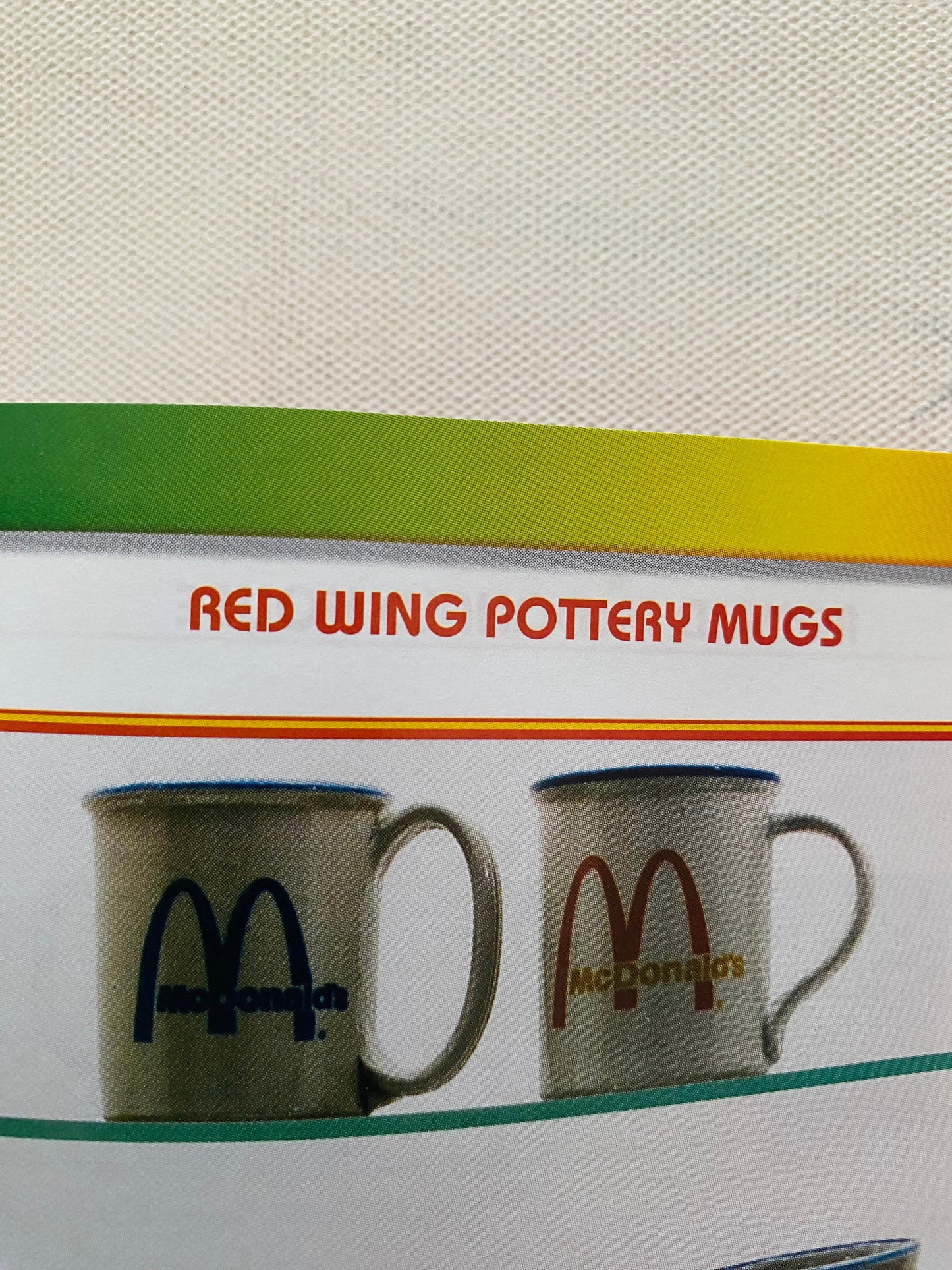 McDonald's Drinkware Identification & Value Guide Book