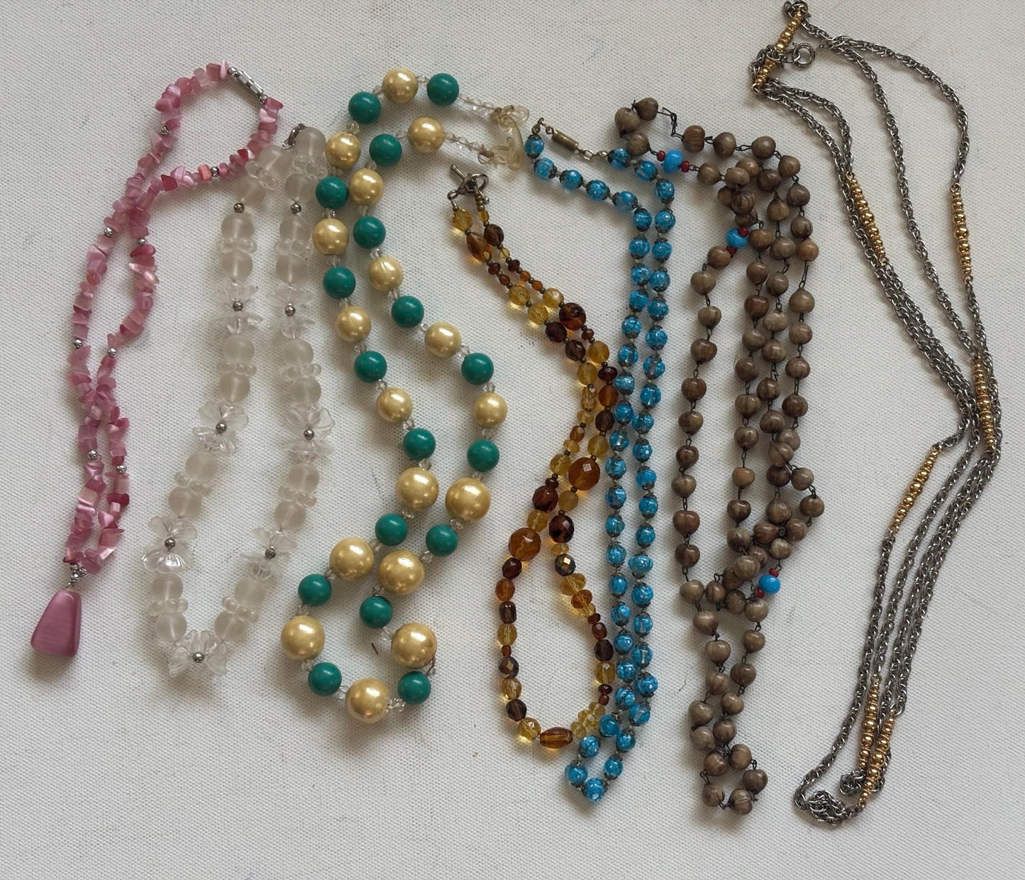 Vintage Necklaces Collection Variety Jewelry Lot Lover Antiques and Vintage