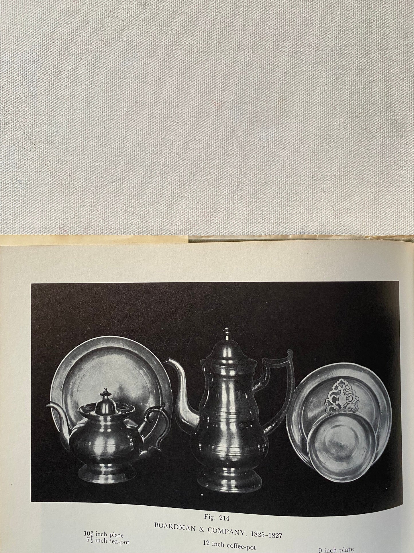 American Pewter Book, 500 illustrations, by J.B. Kerfoot. Lover Antiques and Vintage