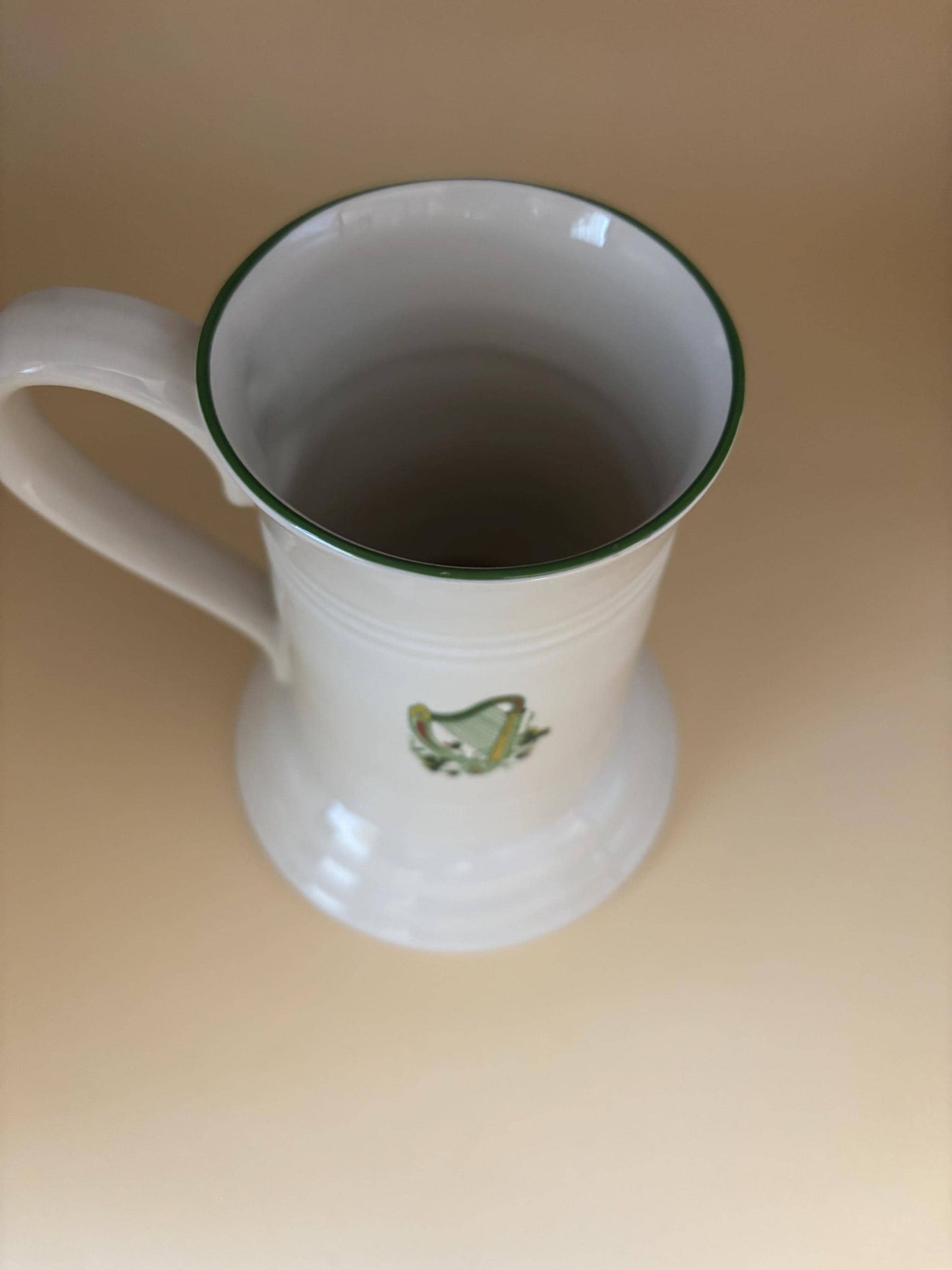 Vintage Cuthbertson Irish Mug: Ceramic Stein, Made in England