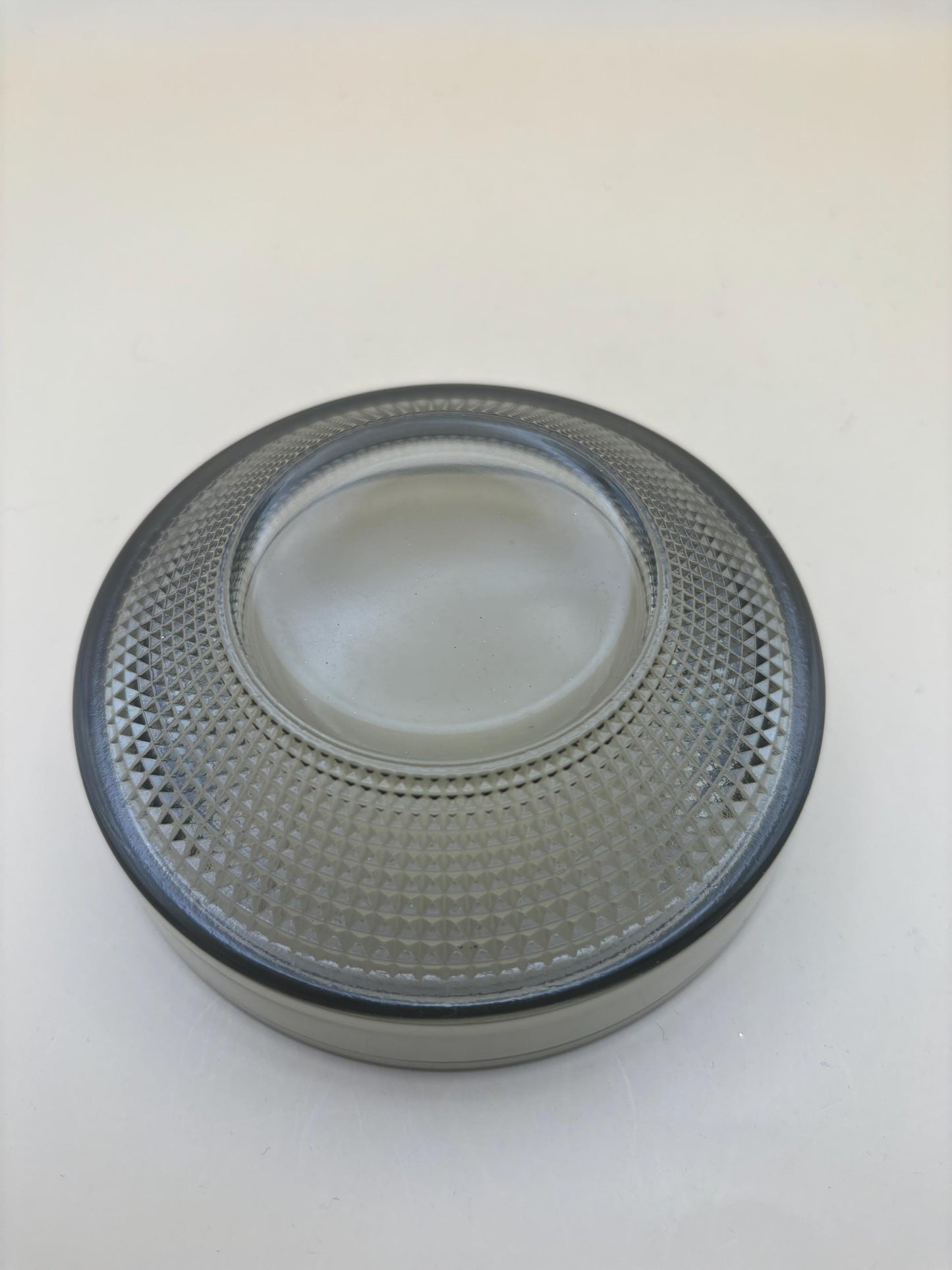 Vintage Gullaskruf Swedish Glass Serving Bowl Lover Antiques and Vintage