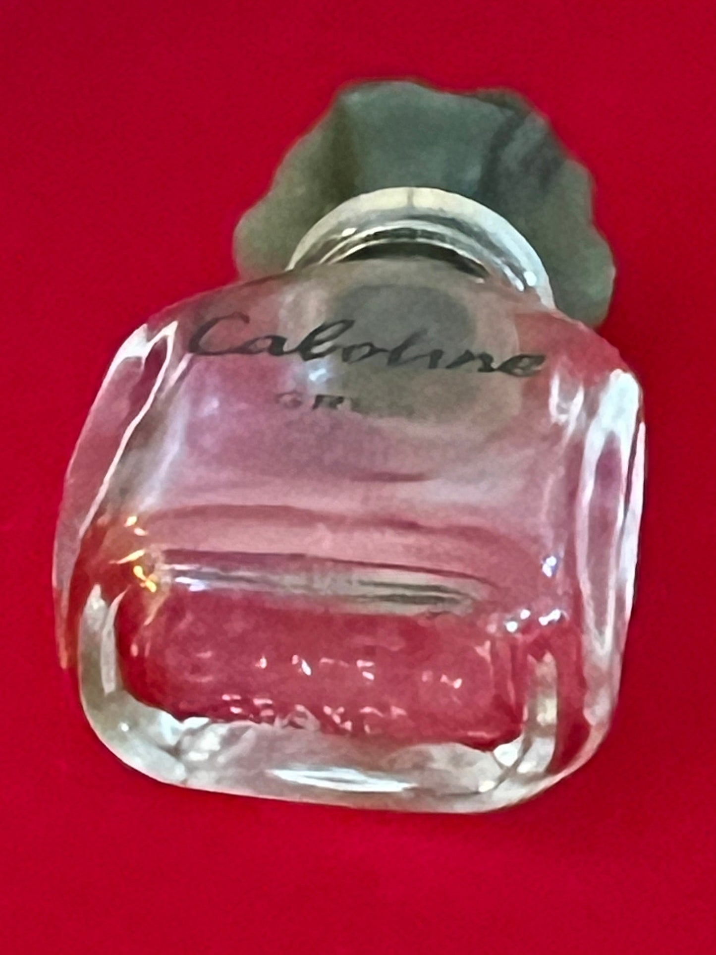 Vintage Cabotine de Gres Perfume EDP Cacharel Mini Décanter Travel Perfume Bottle, Lover Antiques and Vintage