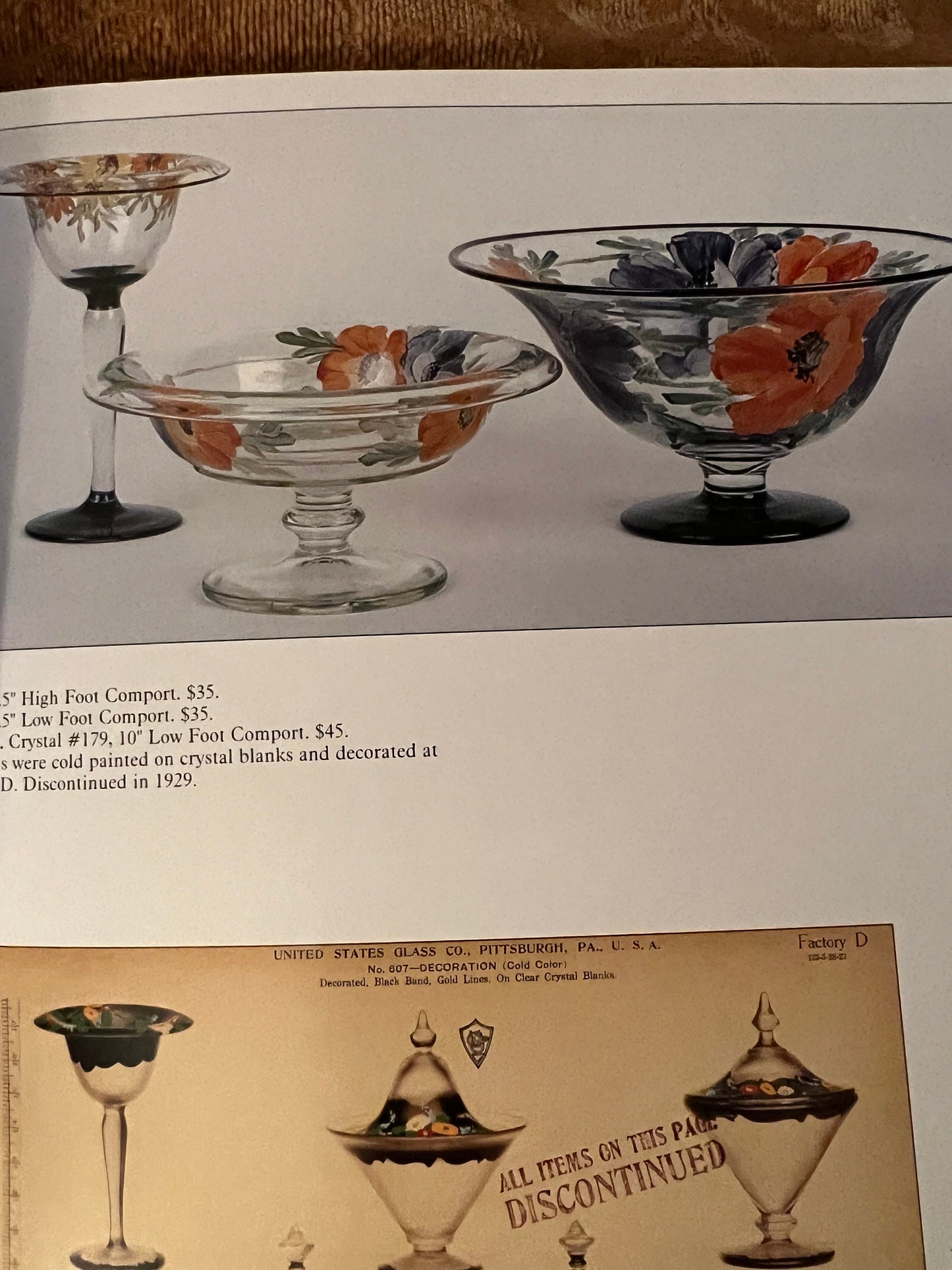 US Glass Company Book: 1920s Satin Glass & Lamps, Tiffin Collectors Club