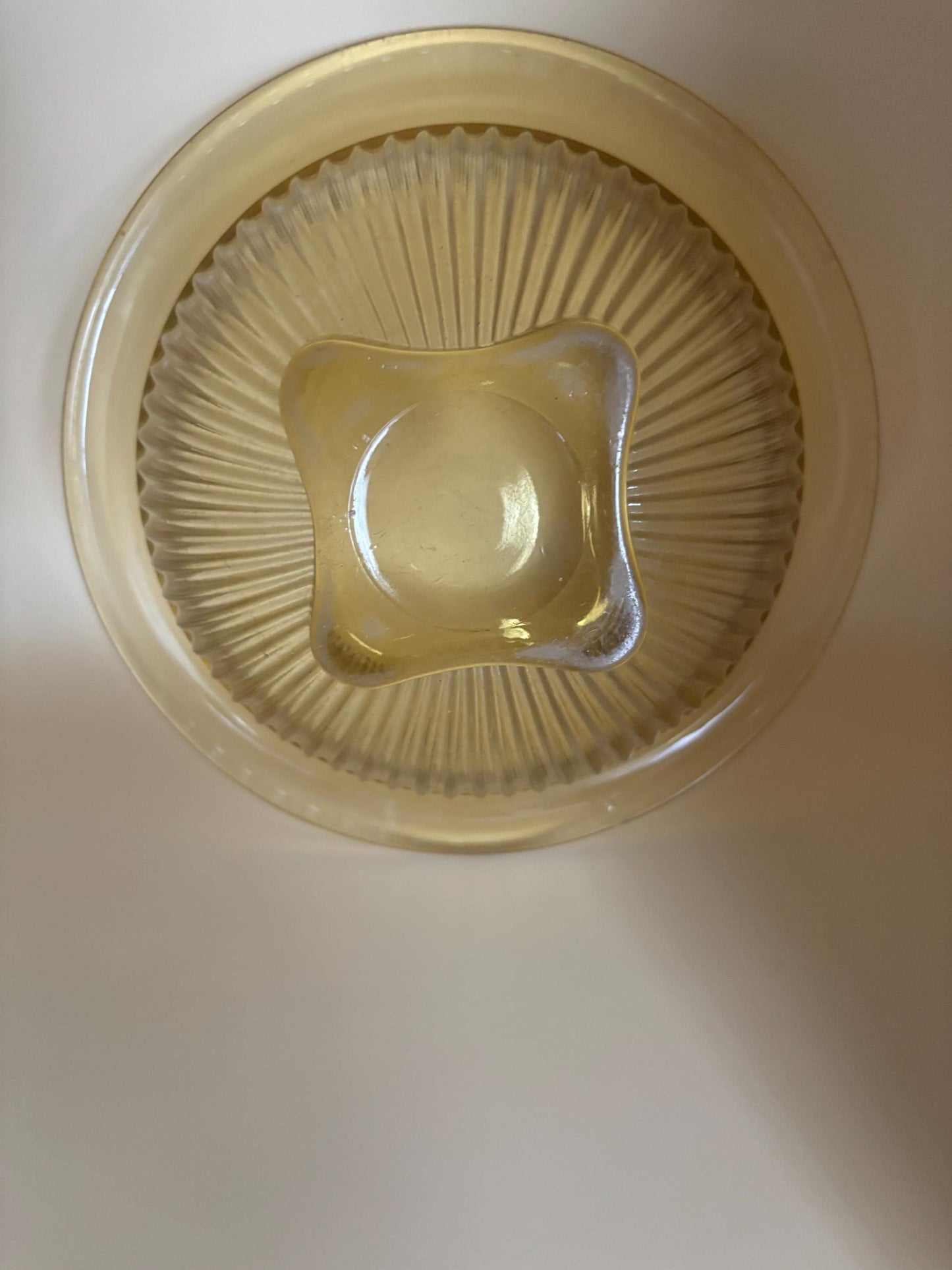 Vintage Hazel Atlas Amber Glass Serving Bowl Set of 2 Mixing Bowls Matching Glass Art Deep Dish Lover Antiques and Vintage
