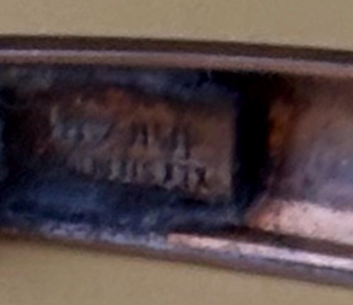 Sterling Silver Trifari Hair Clip, Marked Patent Pending Circa 1940's