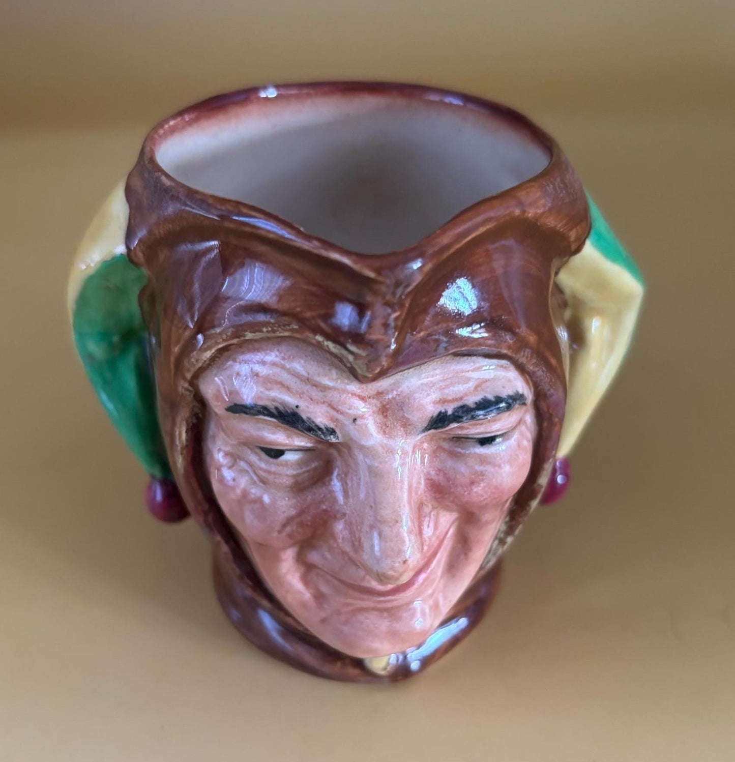 Vintage Royal Doulton Jester Mug Made in England United Kingdom Number 19 Lover Antiques and Vintage