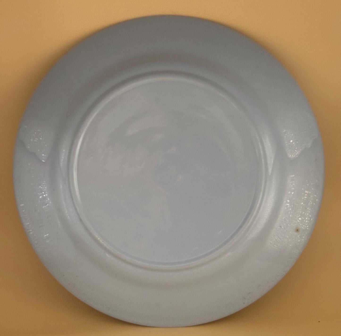 Homer Laughlin Kraft Blue Large Plate or Platter, Lover Antiques Vintage