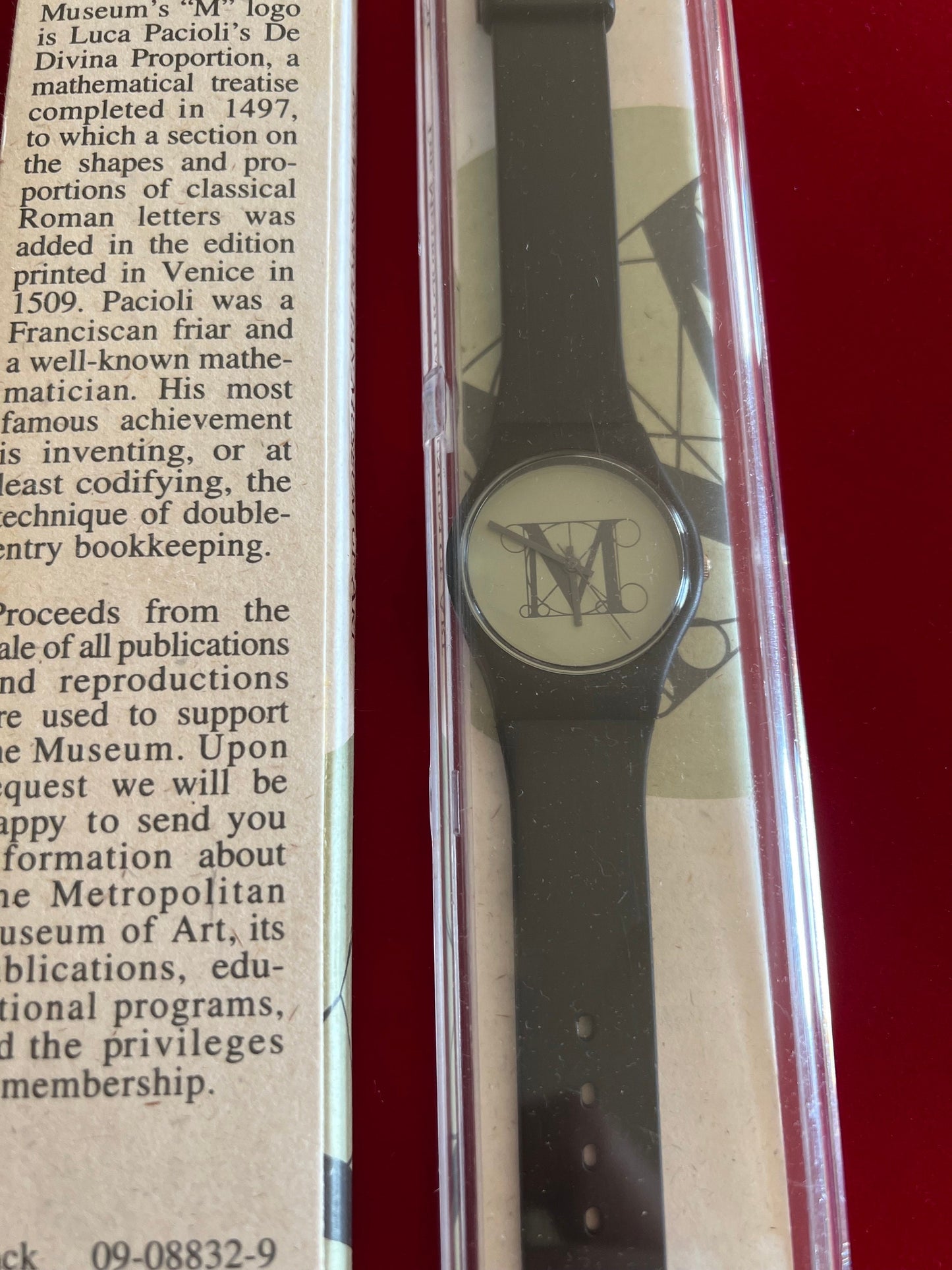 Vintage Metropolitan Museum of Art Watch: Renaissance Collection, New in Package