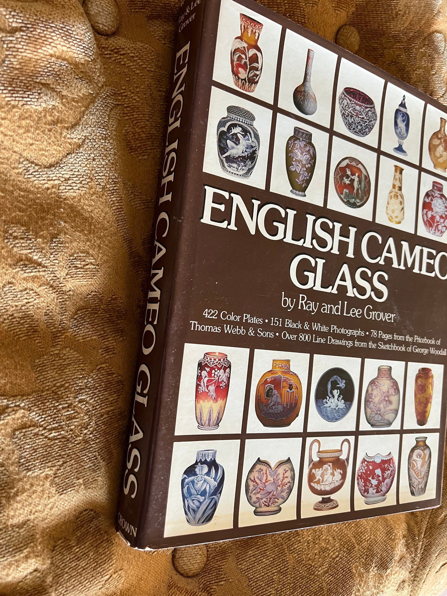 Vintage English Cameo Glass Book: Grover Guide, First Edition 1980