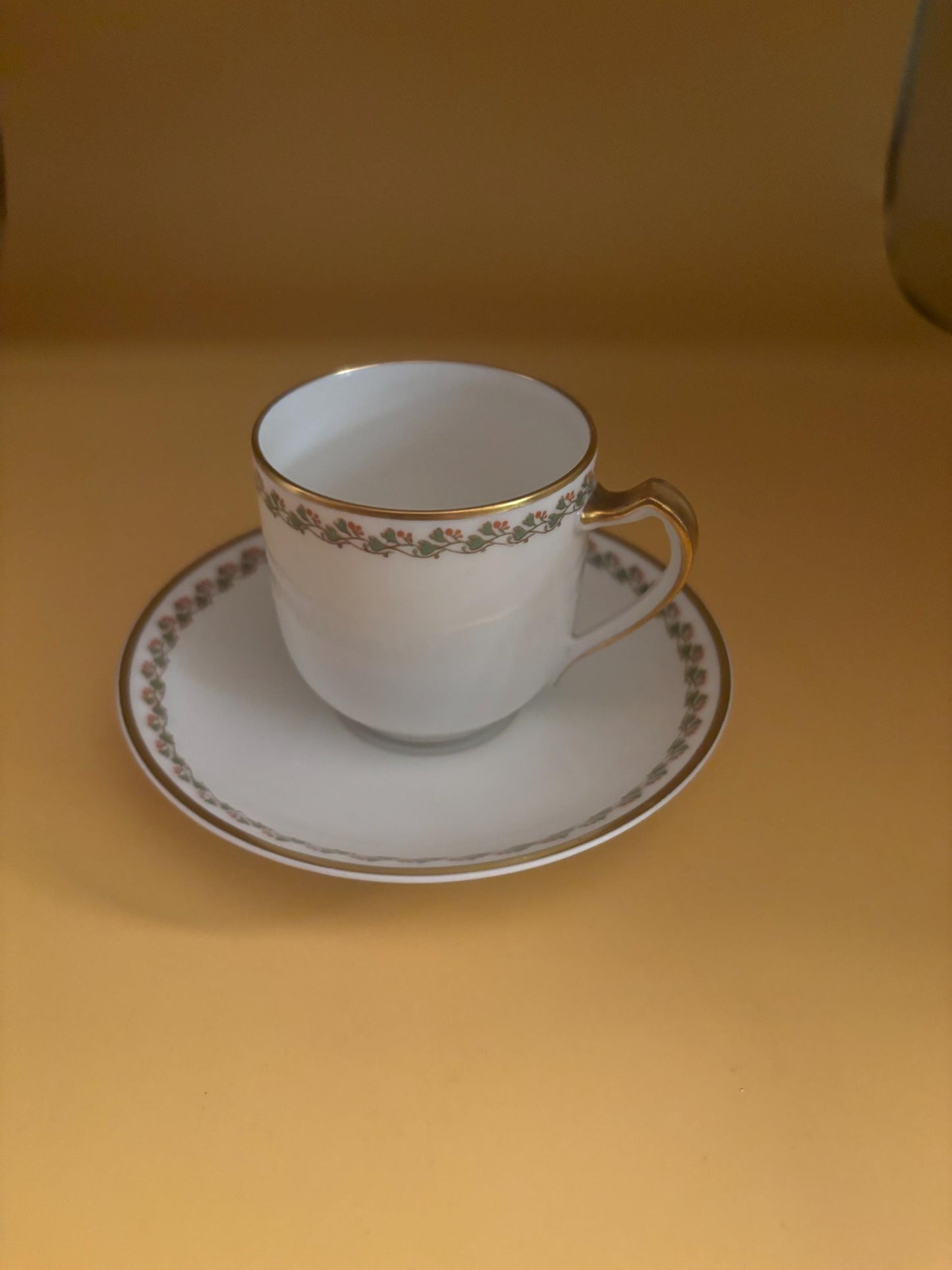 Antique Limoges Haviland France Tea Cup and Saucer The Lisbon Lover Antiques and Vintage