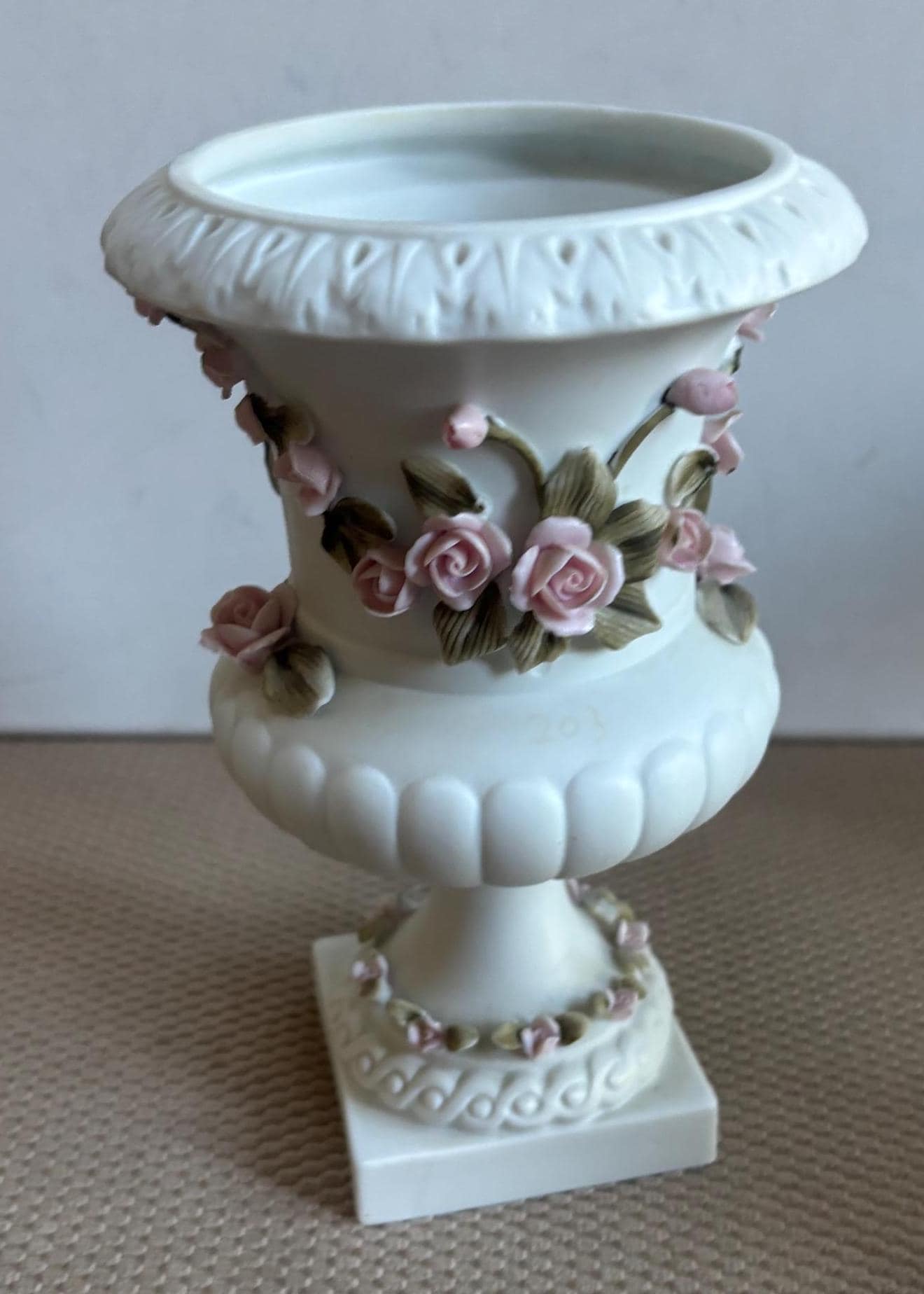 Vintage Lefton Hand Vase Planter Painted Porcelain Vase Figurines Japanese Lover Antiques and Vintage