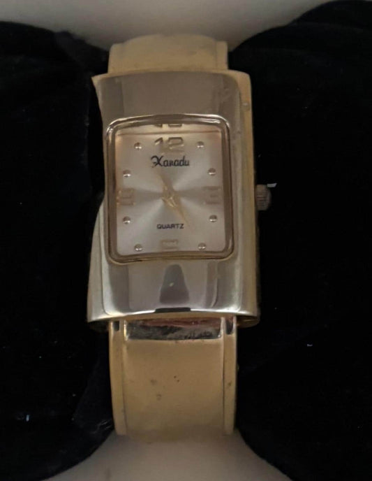 Vintage Xanadu Quartz Watch with Bangle Cuff Lover Antiques and Vintage