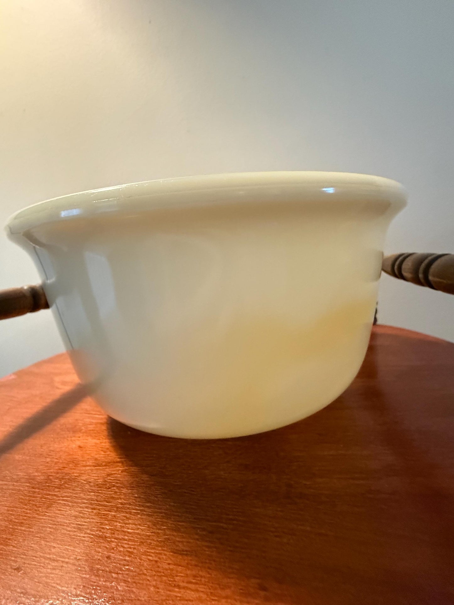 Vintage Uranium Glass Bowl Made by Hamilton Beach Large Glass Bowl That Glows! Lover Antiques and Vintage