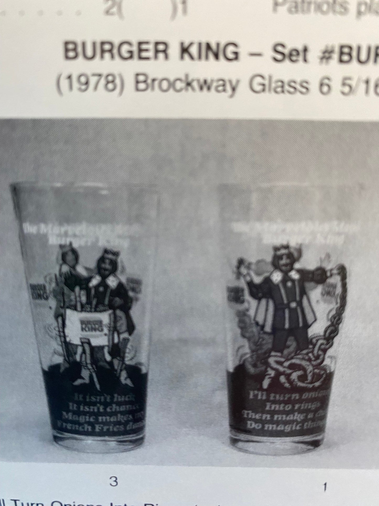 Cartoon & Promotional Drinking Glasses Collector's Guide Book