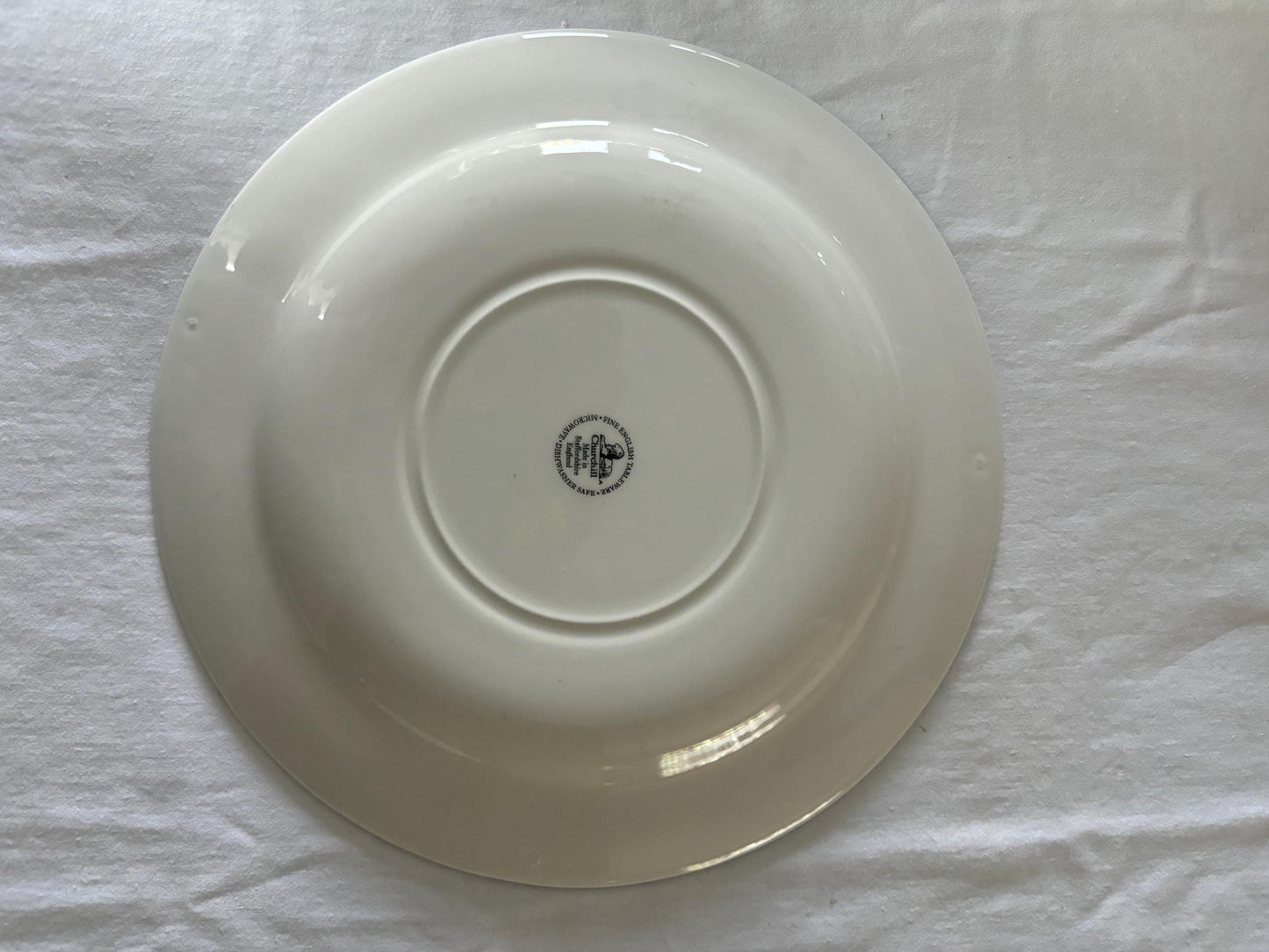 Vintage Churchill Blue Willow Dinner Plate Fine English Tableware Staffordshire Blue & White Lover Antiques and Vintage