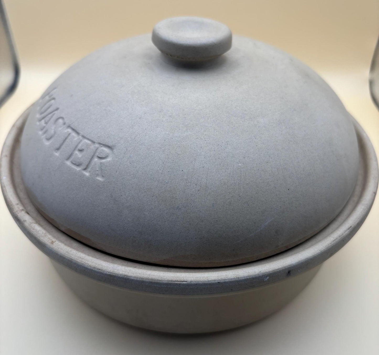 Vintage Sassafras Superstone Potato Roaster Pot with Lid Lover Antiques and Vintage