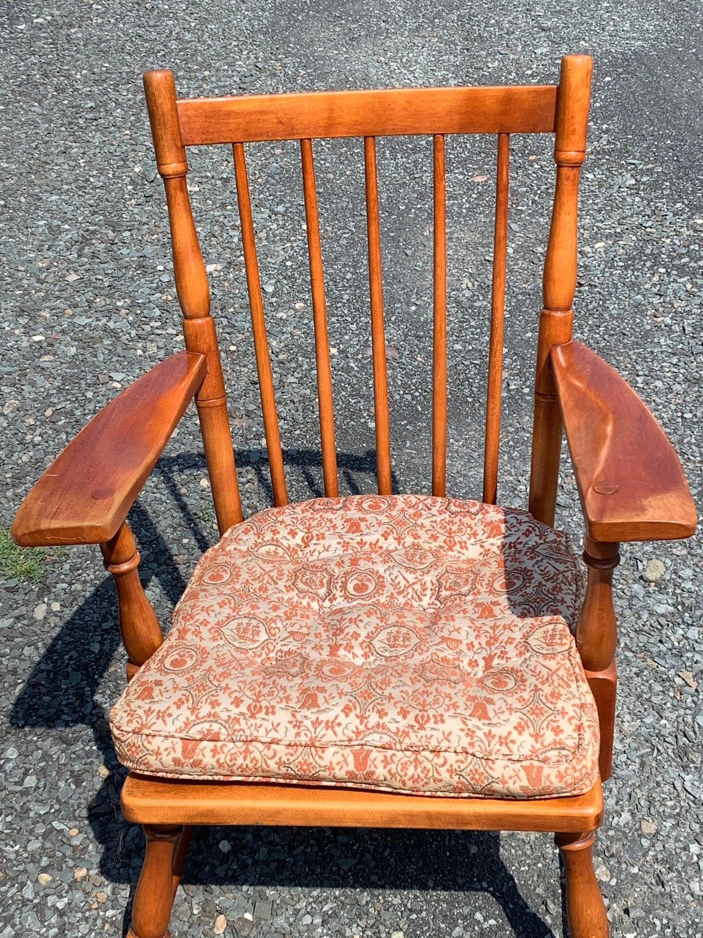 Cushman Colonial Creations Molly Stark Boudoir Chair No. 0183 Mid Century Modern