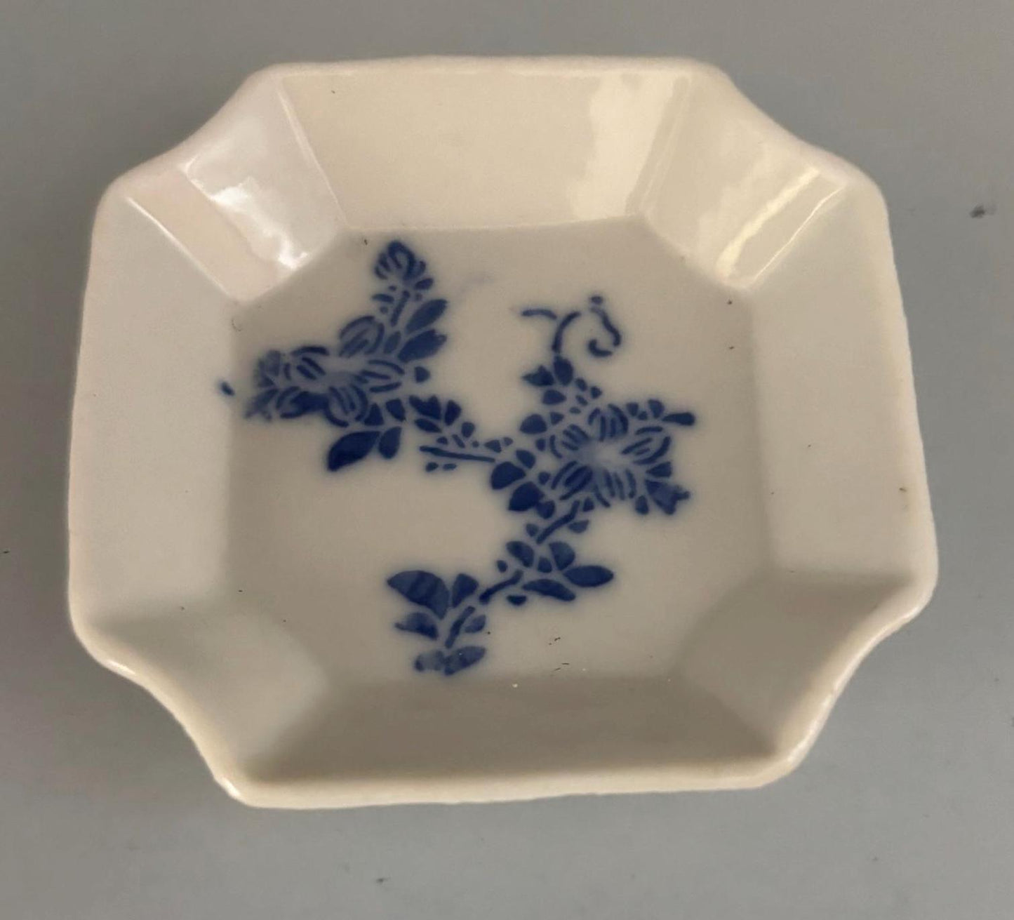 Antique Royal Copenhagen Blue Flower Porcelain Butter Dish Serving Bowl Lover Antiques and Vintage