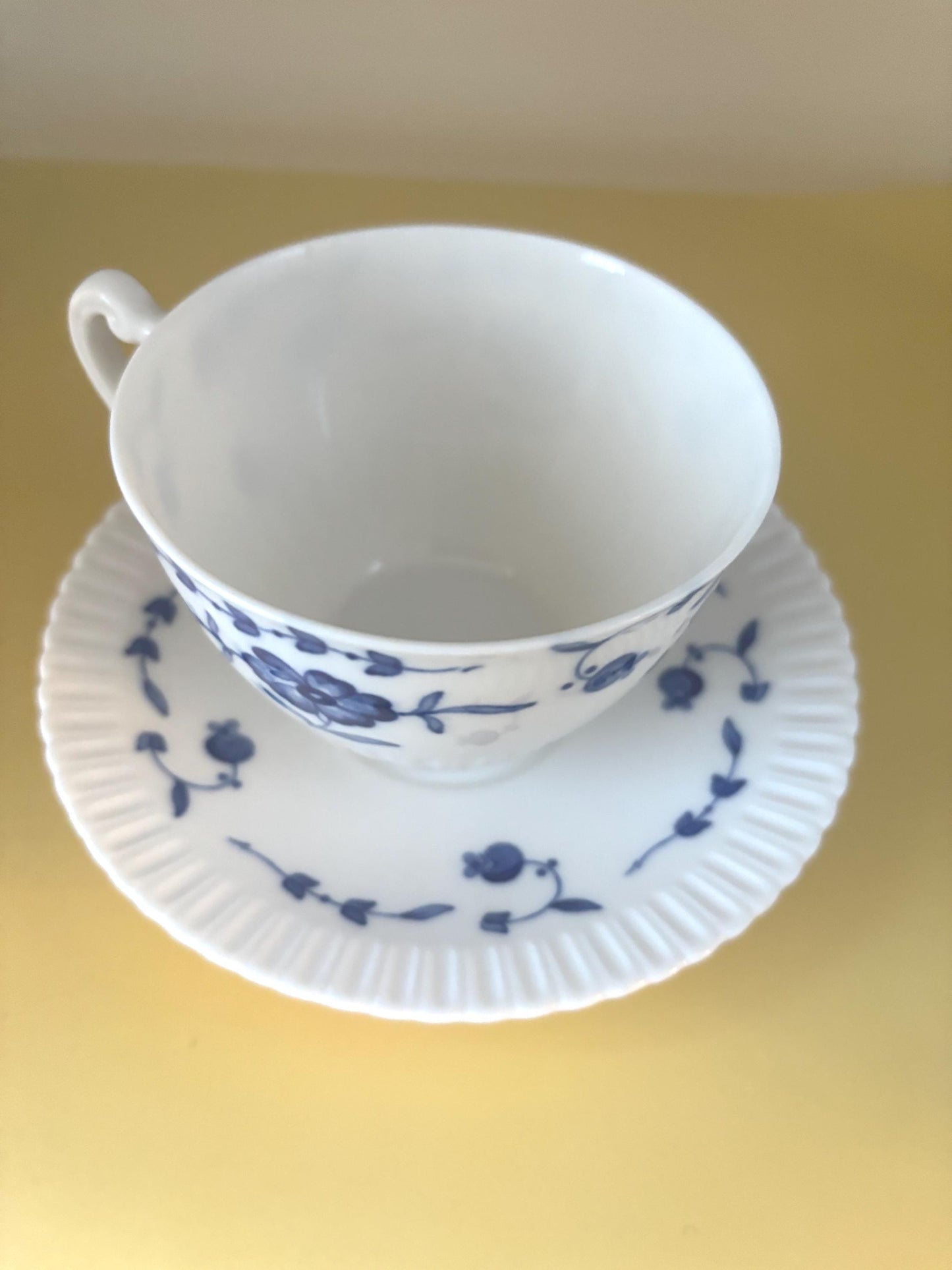 Vintage Nantucket Cup by Syracuse China Blue & White Dishes Lover Antiques and Vintage