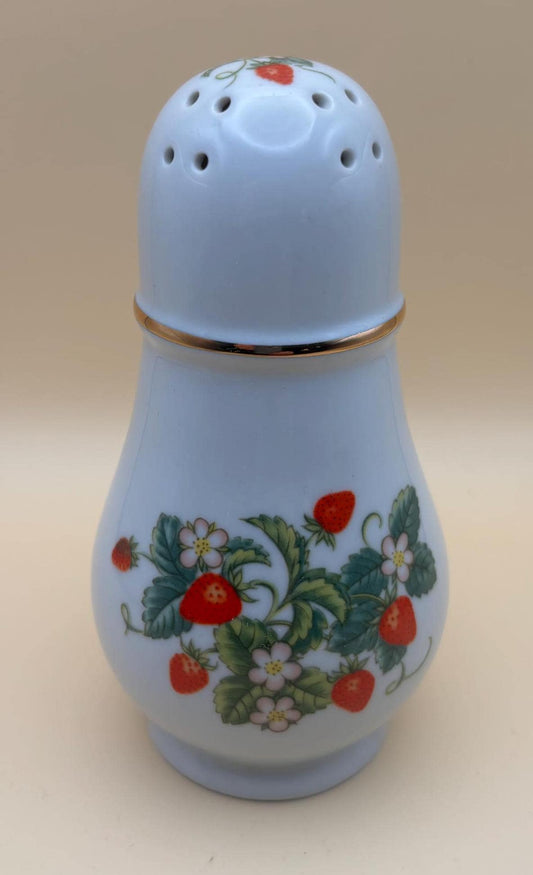Vintage Porcelain Salt Shaker Avon Gold Gilded Lover Antiques and Vintage