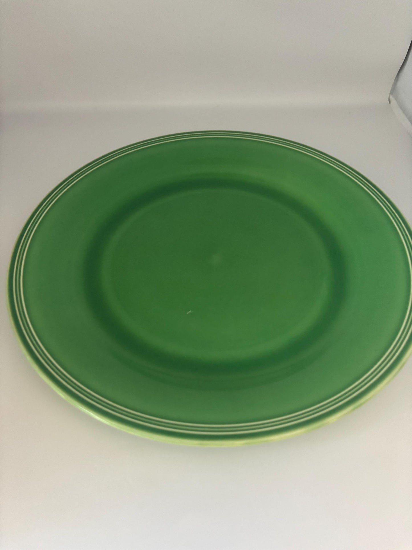 Edwin M. Knowles Dinner Plate, CHOOSE Green, Blue or Orange, Lover Antiques Vintage